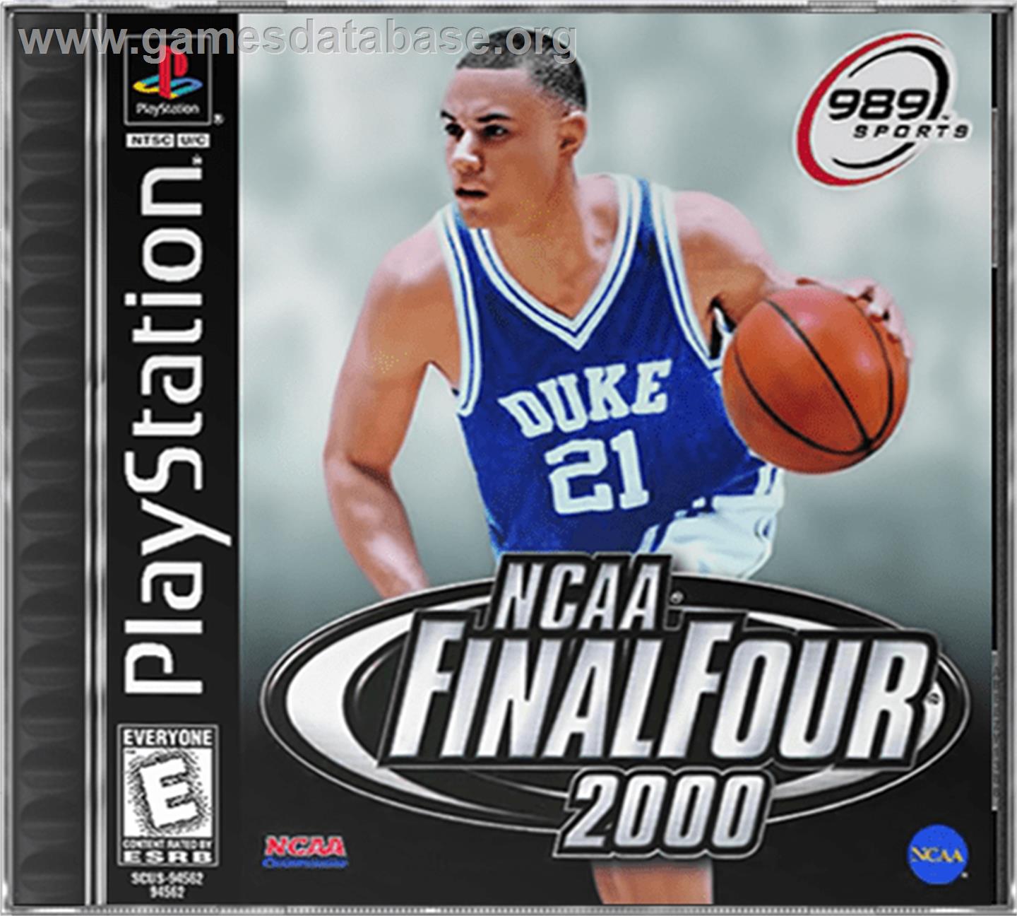 NCAA Final Four 2000 - Sony Playstation - Artwork - Box