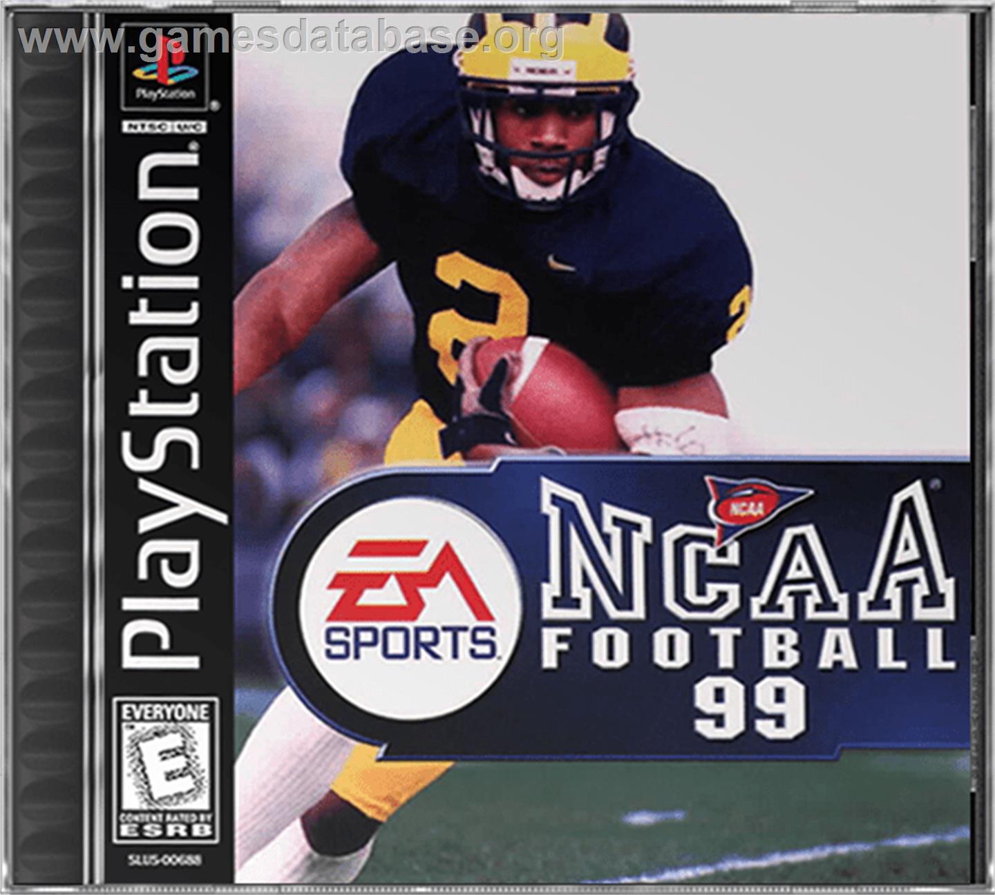 NCAA Football 99 - Sony Playstation - Artwork - Box