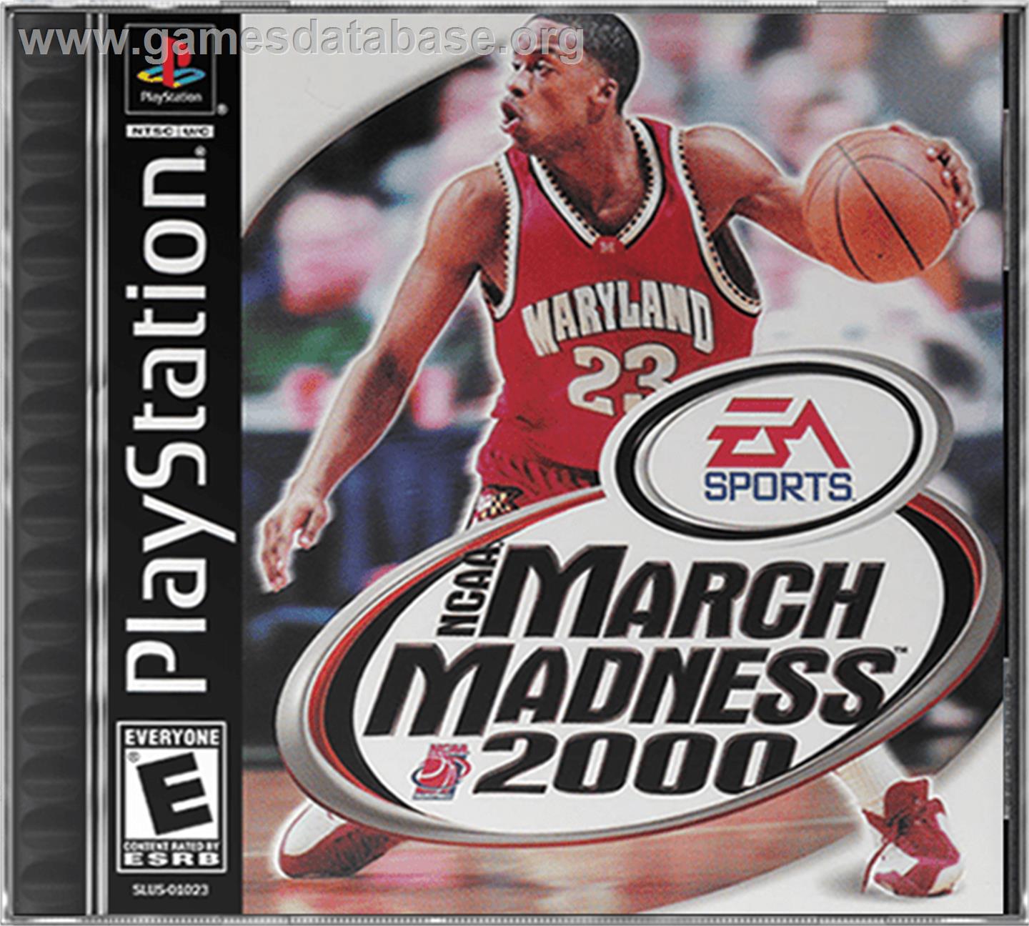 NCAA March Madness 2000 - Sony Playstation - Artwork - Box