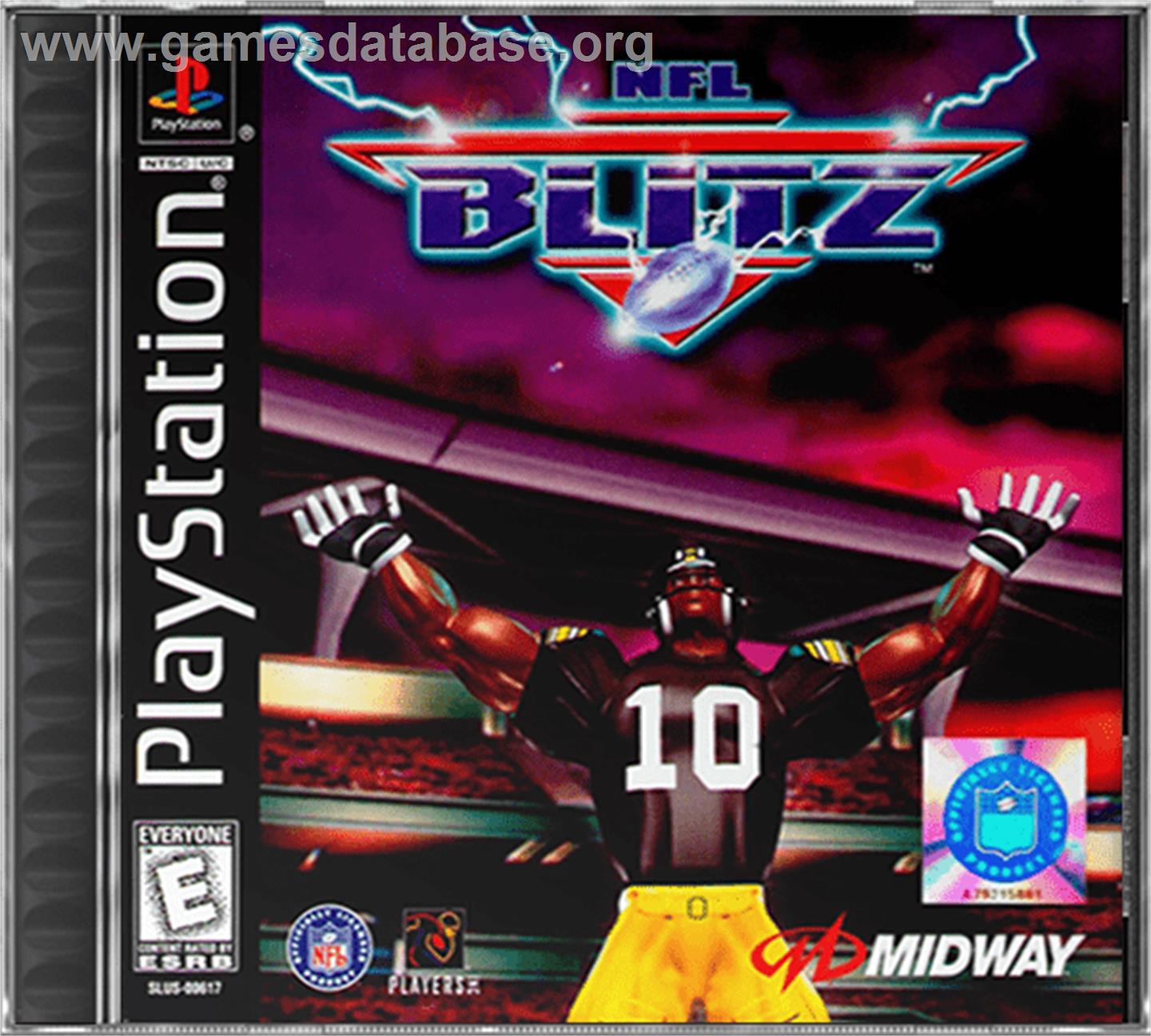 NFL Blitz - Sony Playstation - Artwork - Box