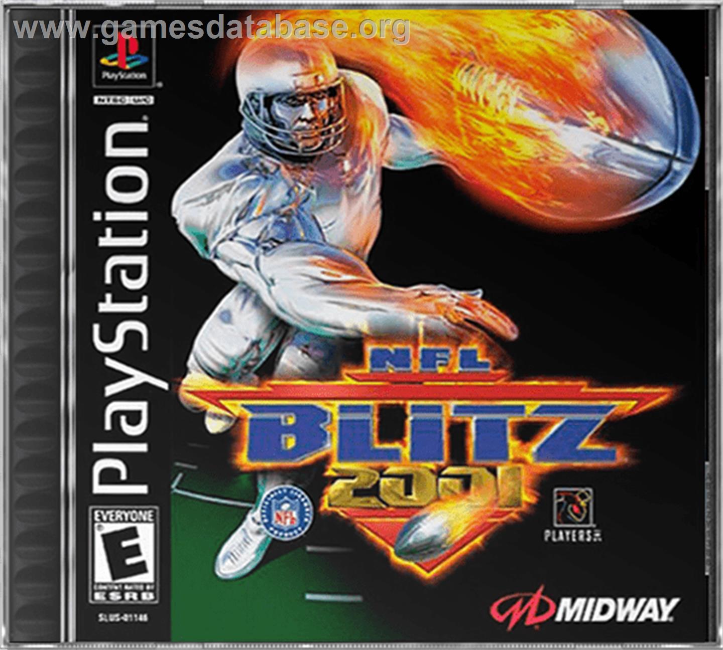 NFL Blitz 2001 - Sony Playstation - Artwork - Box