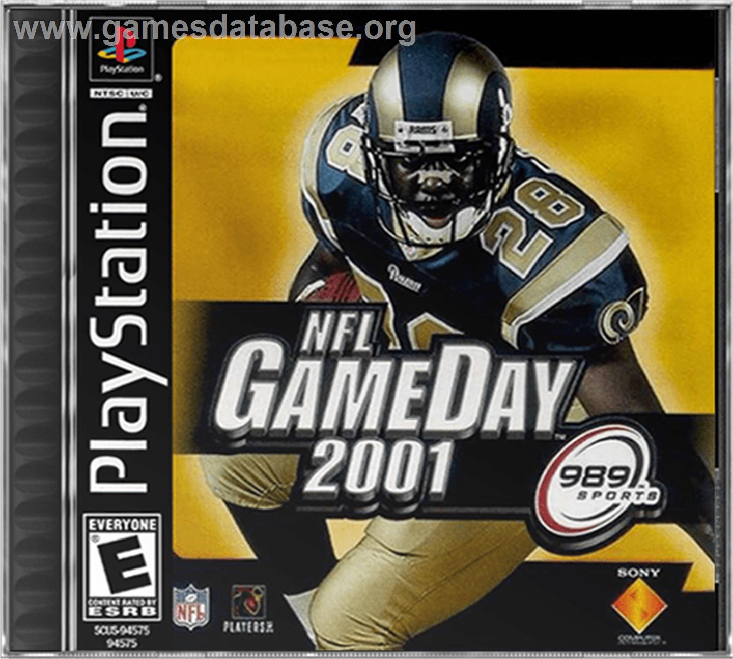 NFL GameDay 2001 - Sony Playstation - Artwork - Box