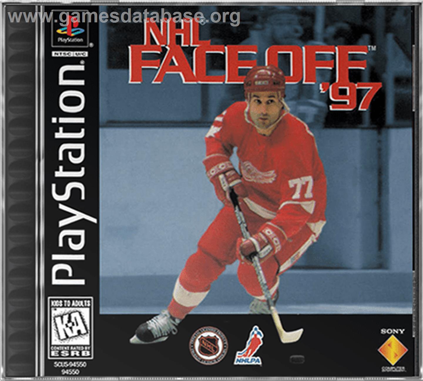 NHL FaceOff '97 - Sony Playstation - Artwork - Box
