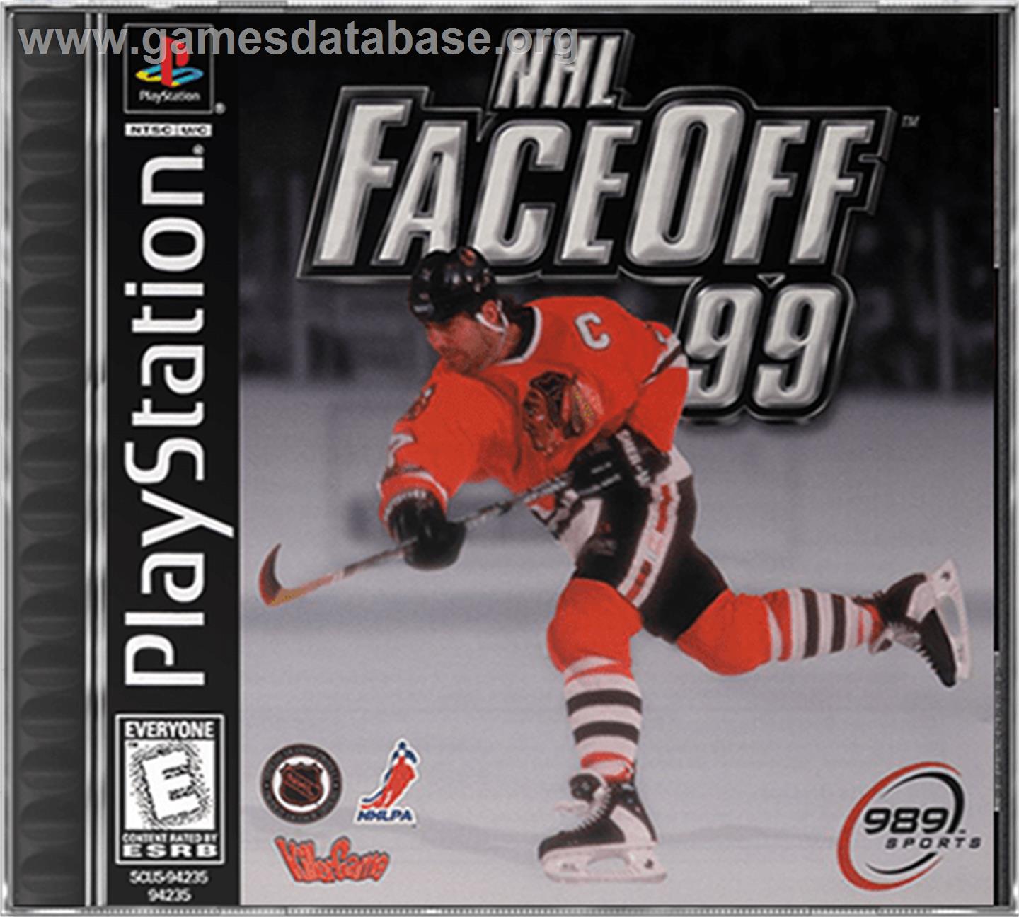 NHL FaceOff '99 - Sony Playstation - Artwork - Box