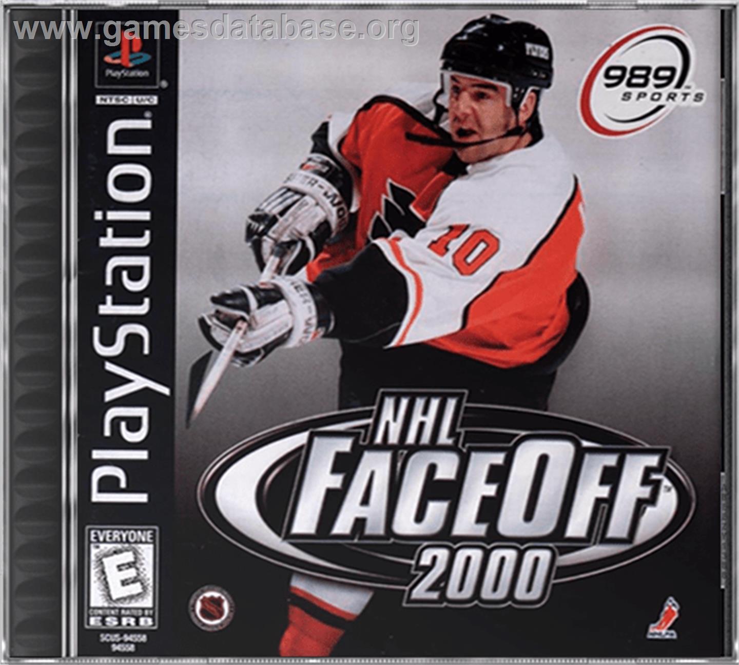 NHL FaceOff 2000 - Sony Playstation - Artwork - Box