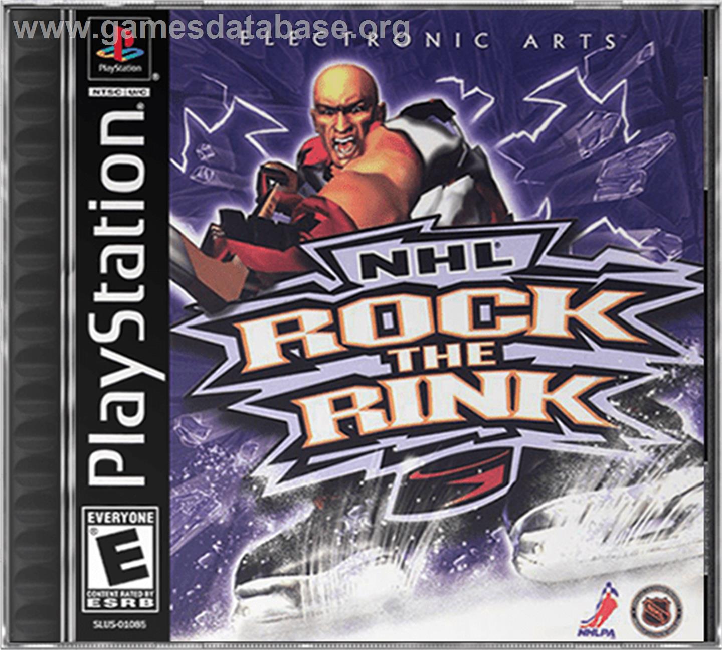NHL Rock the Rink - Sony Playstation - Artwork - Box