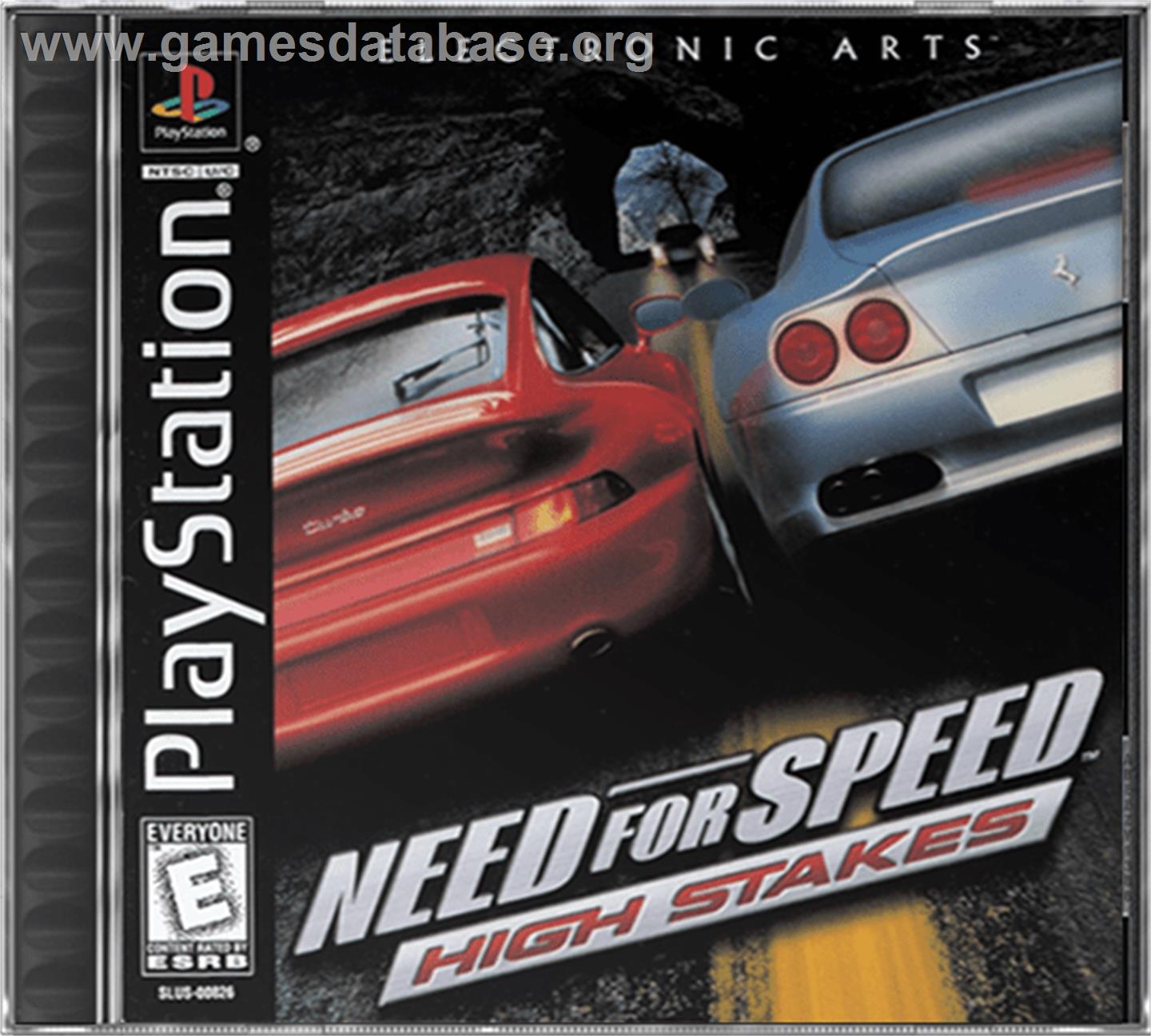 Need for Speed: High Stakes - Sony Playstation - Artwork - Box
