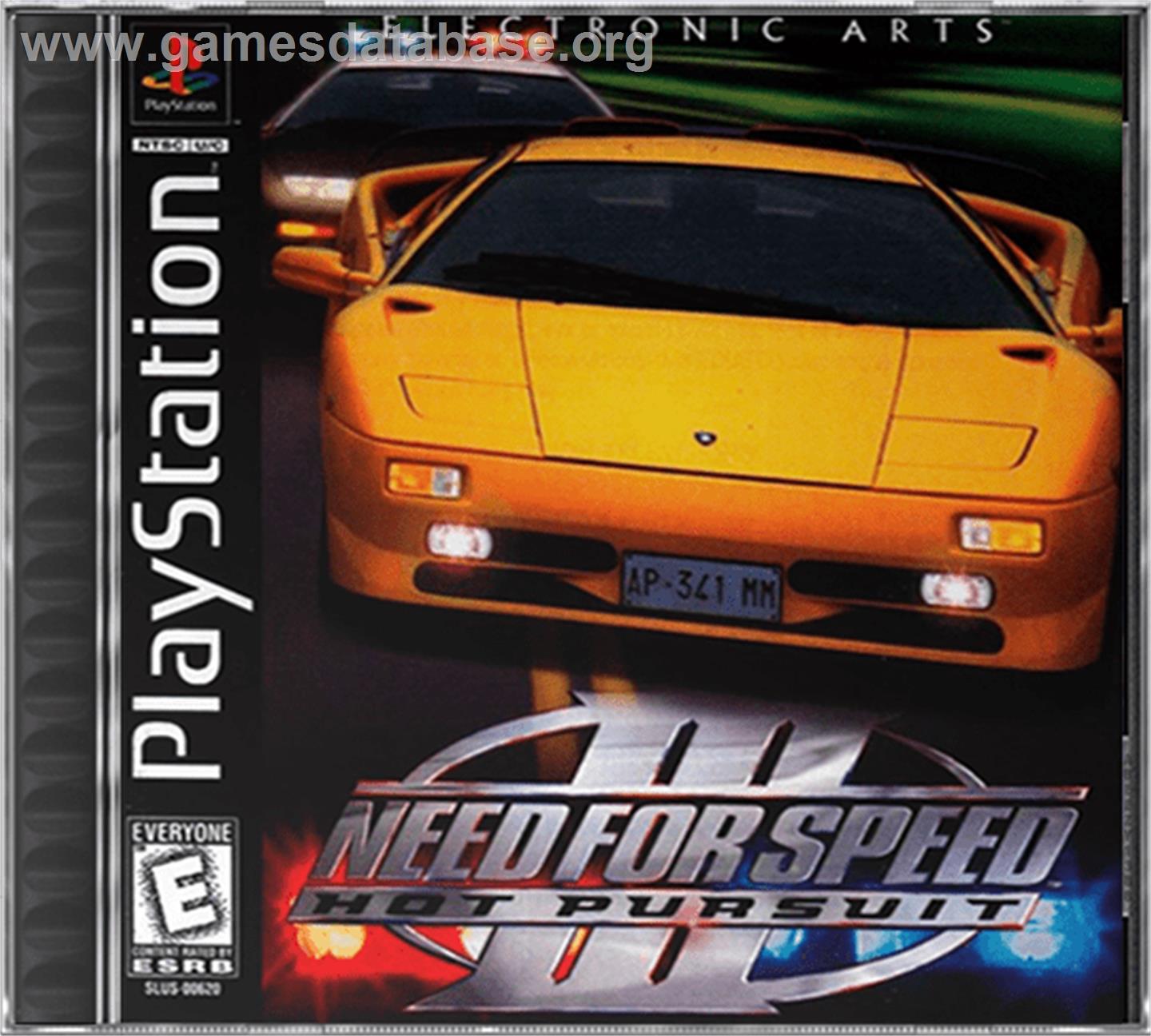 Need for Speed III: Hot Pursuit - Sony Playstation - Artwork - Box