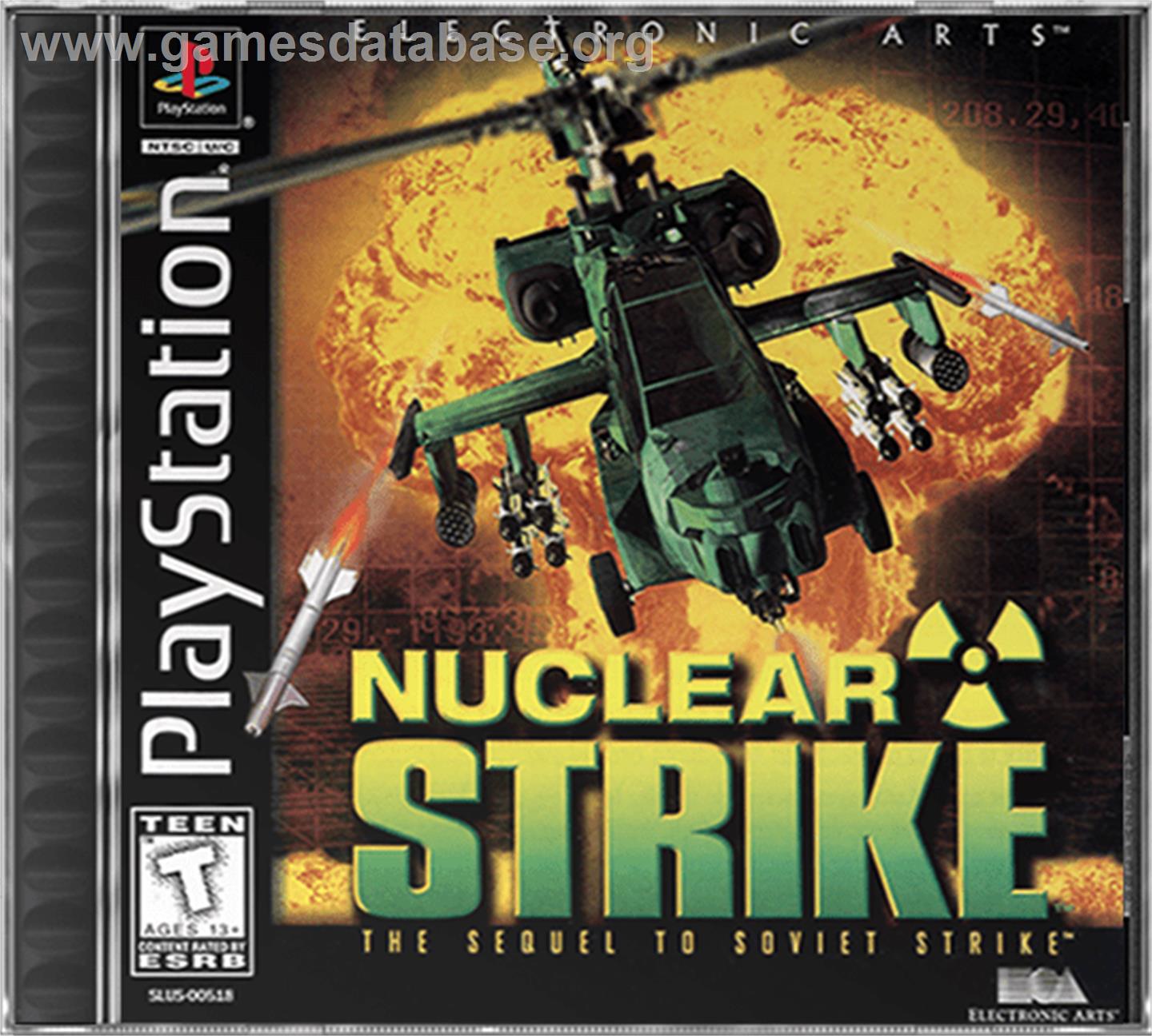 Nuclear Strike - Sony Playstation - Artwork - Box