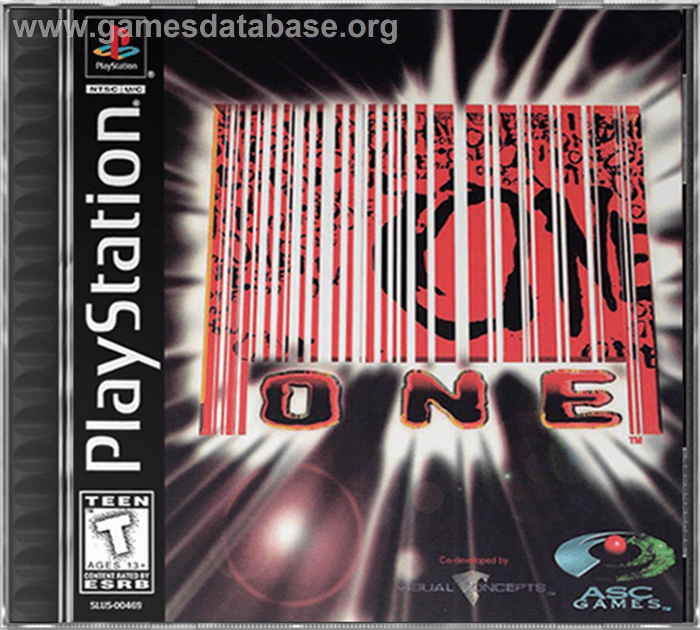 One - Sony Playstation - Artwork - Box
