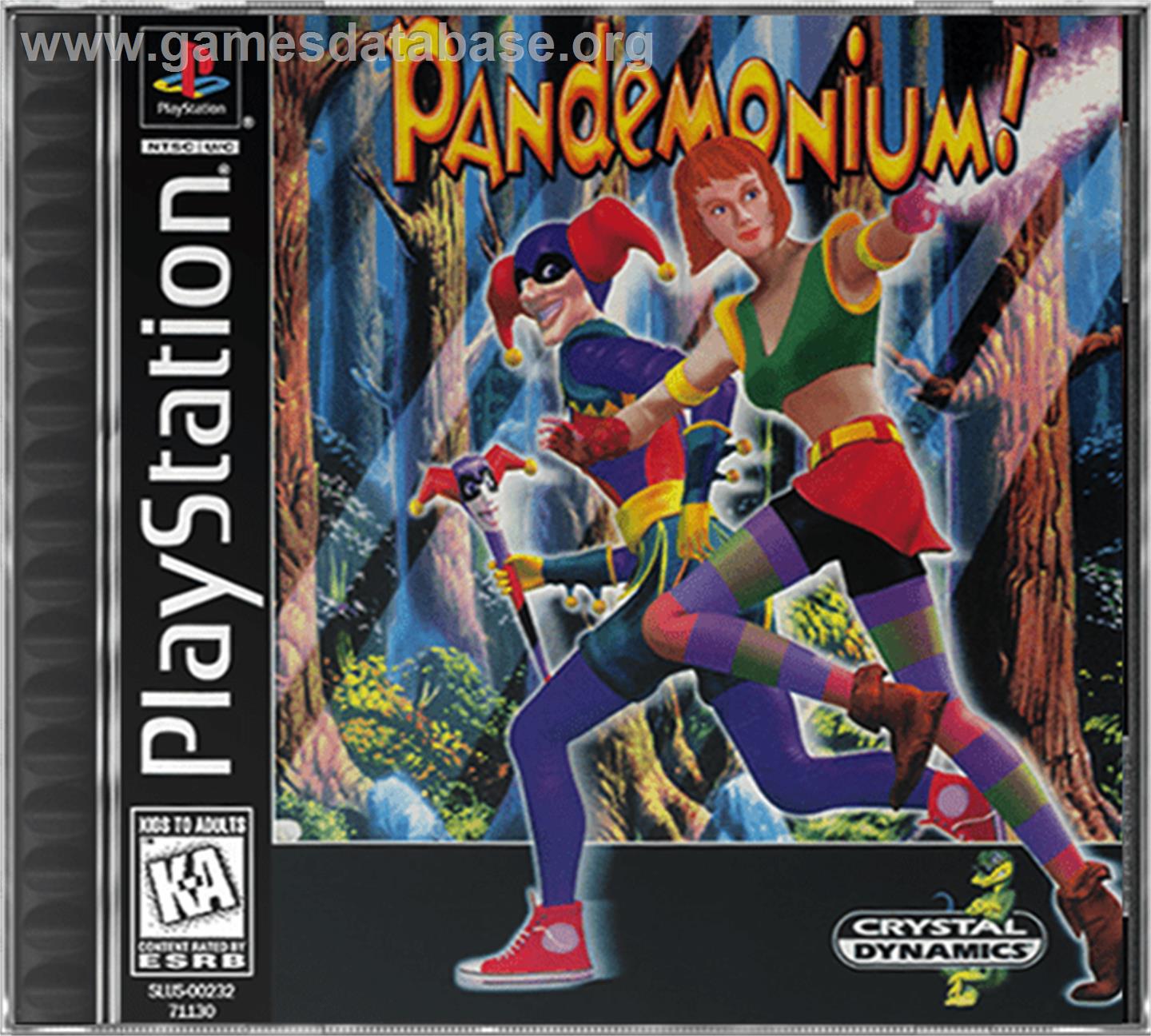 Pandemonium! - Sony Playstation - Artwork - Box