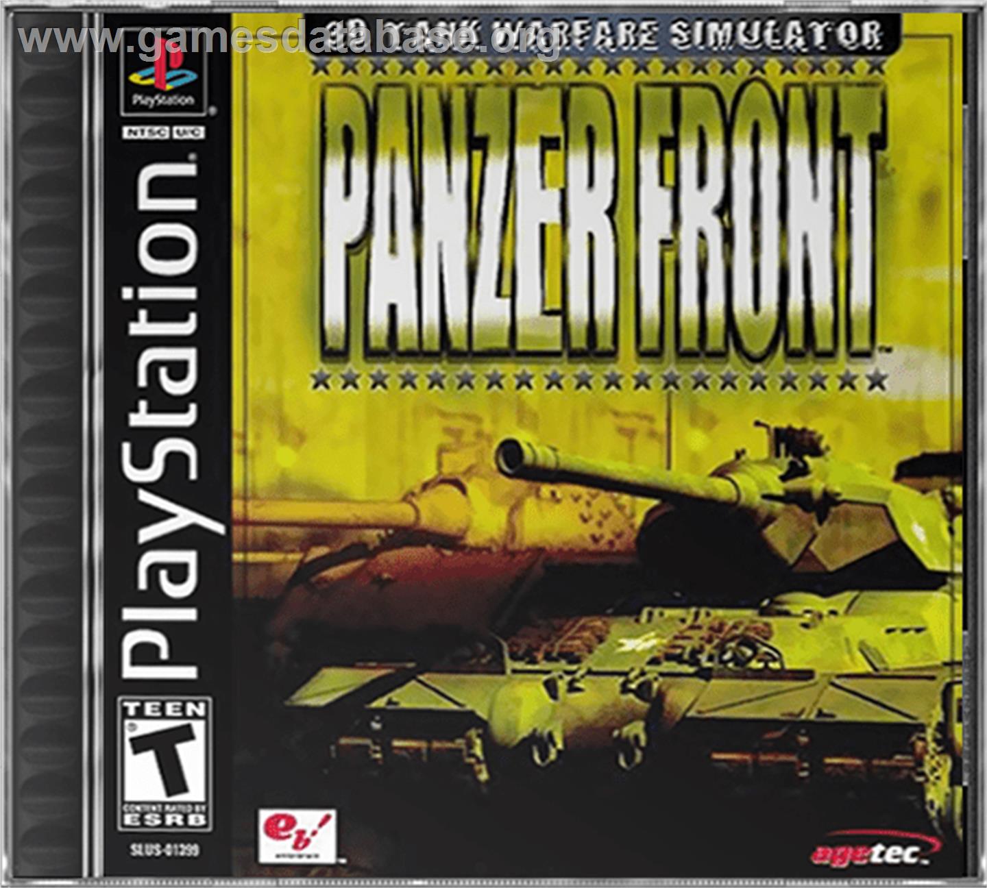 Panzer Front - Sony Playstation - Artwork - Box
