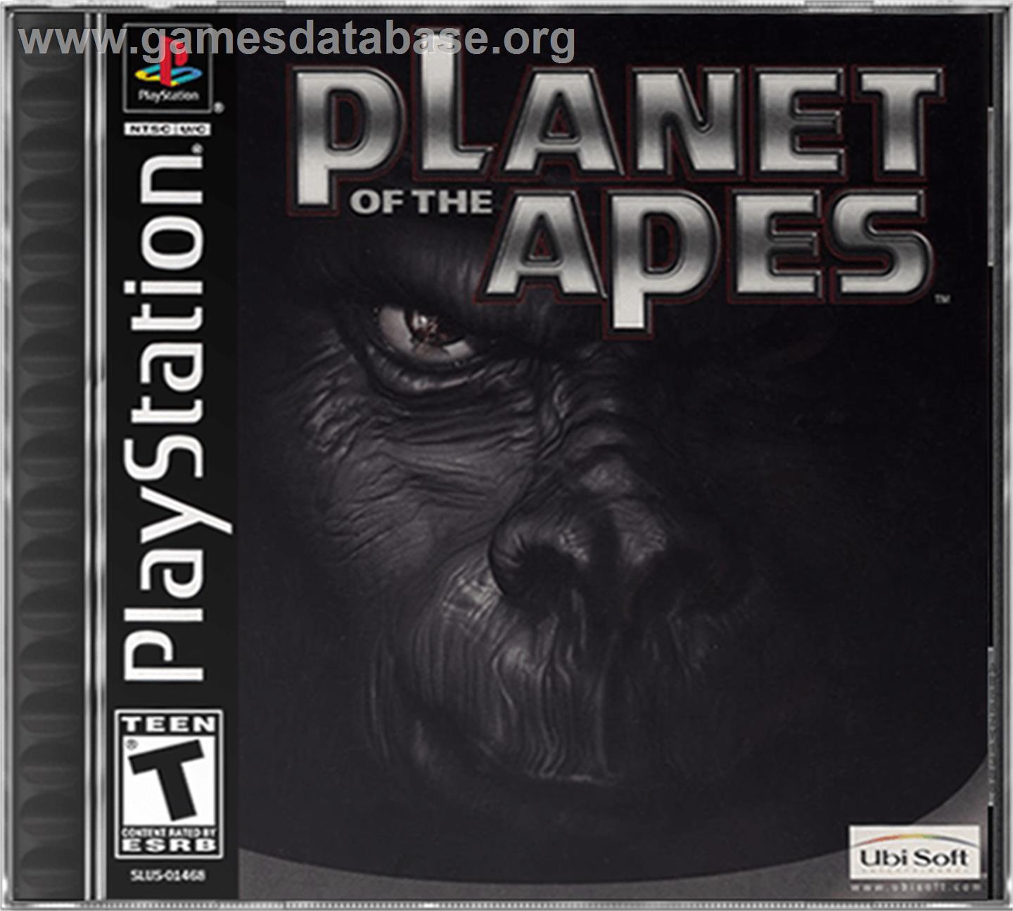 Planet of the Apes - Sony Playstation - Artwork - Box