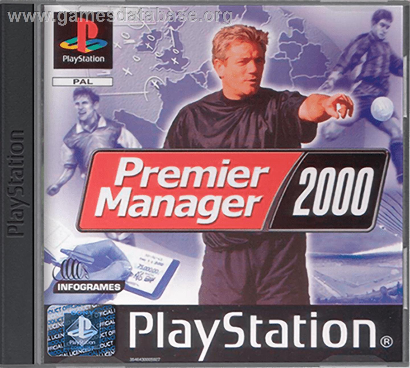 Premier Manager 2000 - Sony Playstation - Artwork - Box