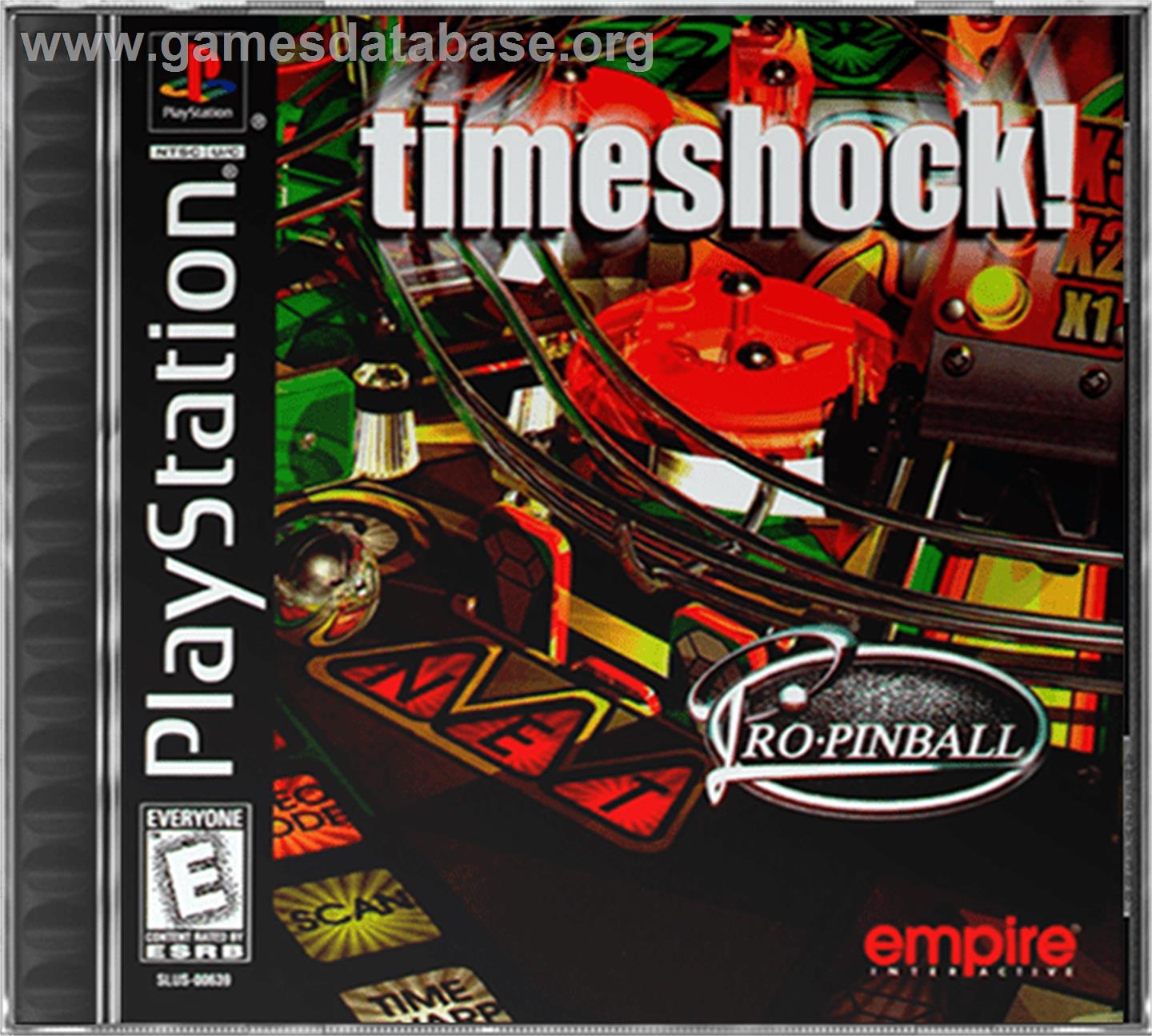 Pro Pinball: Timeshock! - Sony Playstation - Artwork - Box