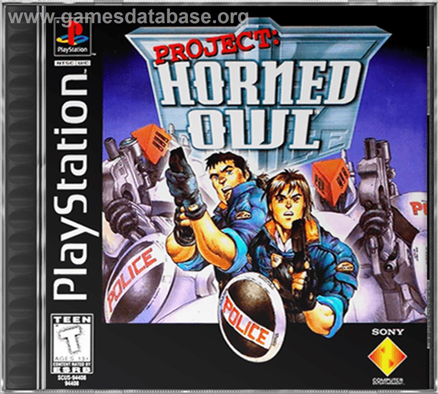 Project: Horned Owl - Sony Playstation - Artwork - Box