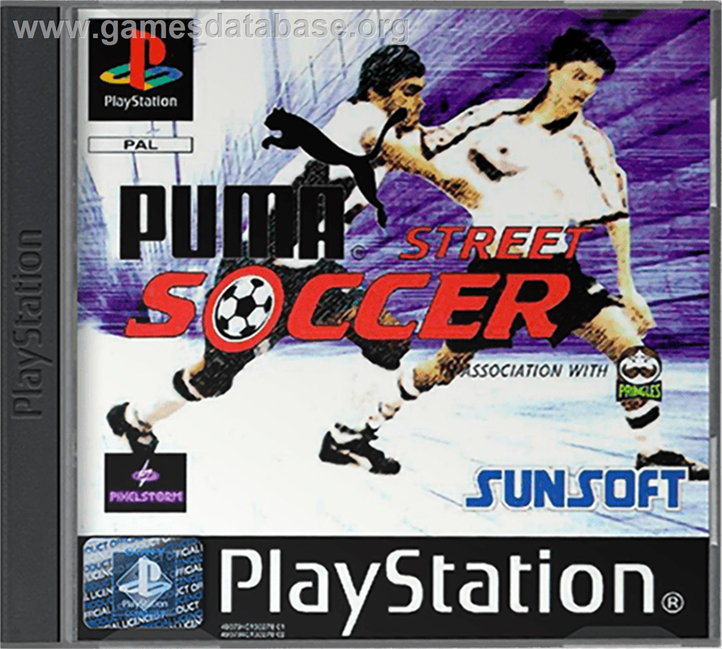 Puma Street Soccer - Sony Playstation - Artwork - Box