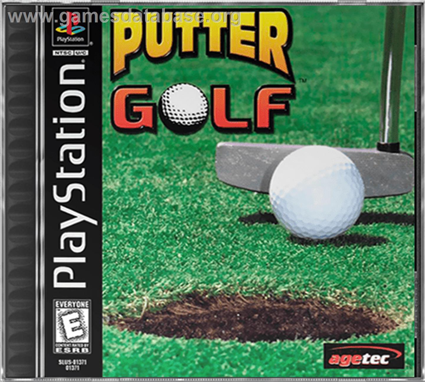Putter Golf - Sony Playstation - Artwork - Box