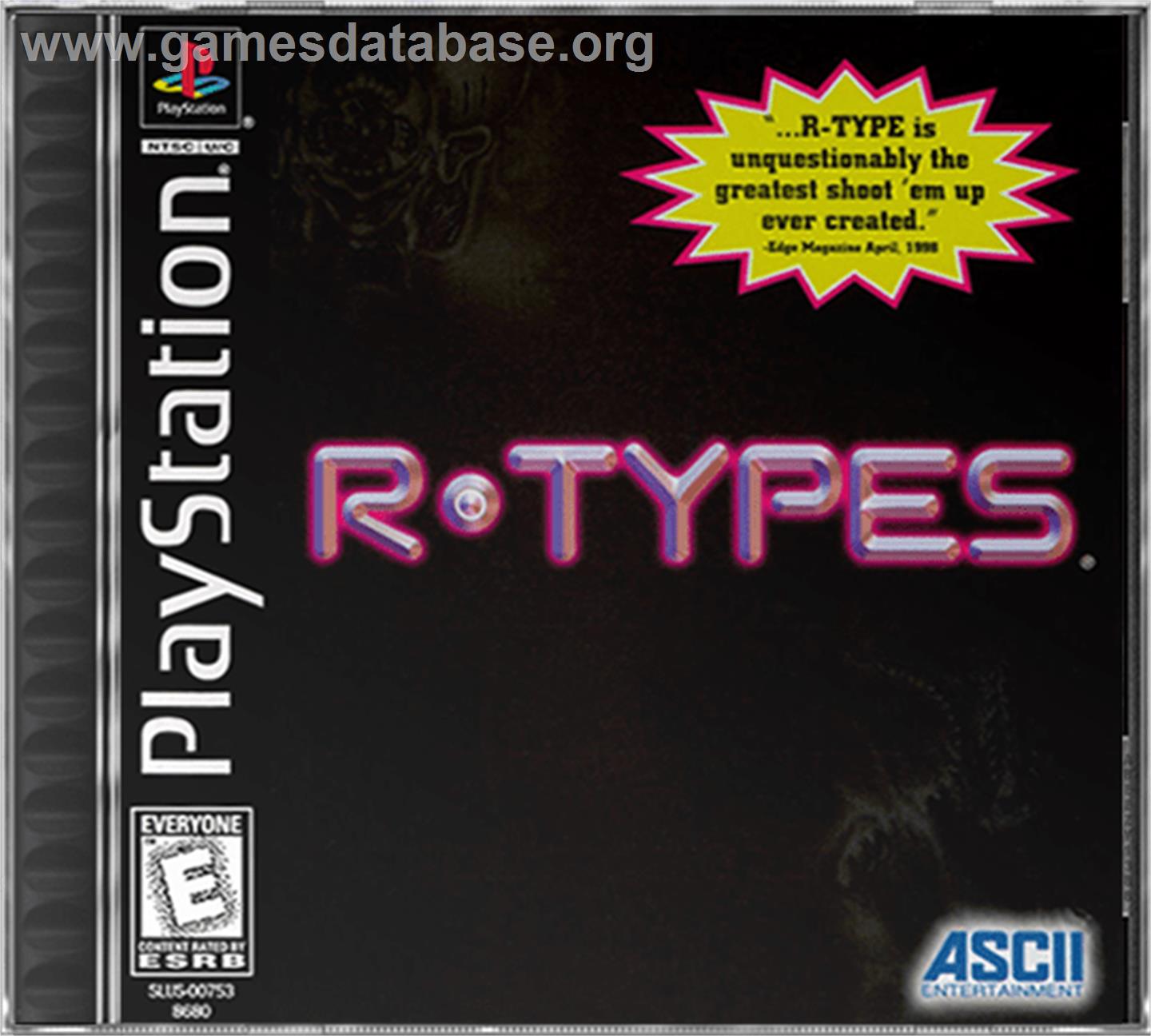 R-Types - Sony Playstation - Artwork - Box