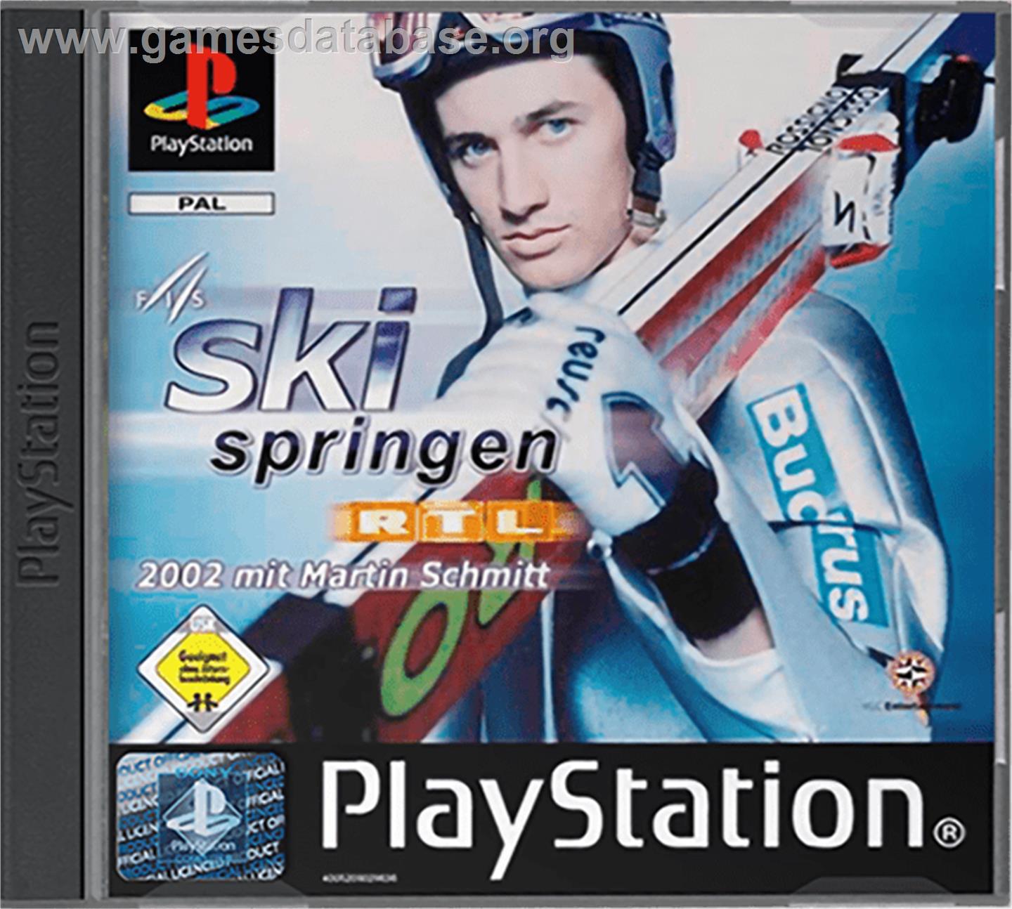 RTL Skispringen 2002 - Sony Playstation - Artwork - Box