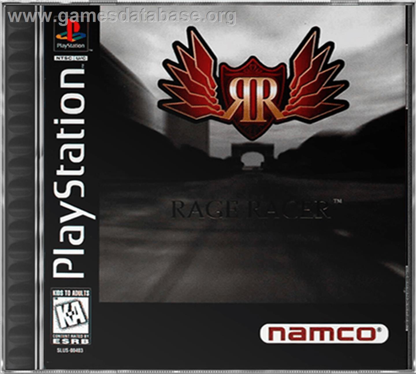Rage Racer - Sony Playstation - Artwork - Box