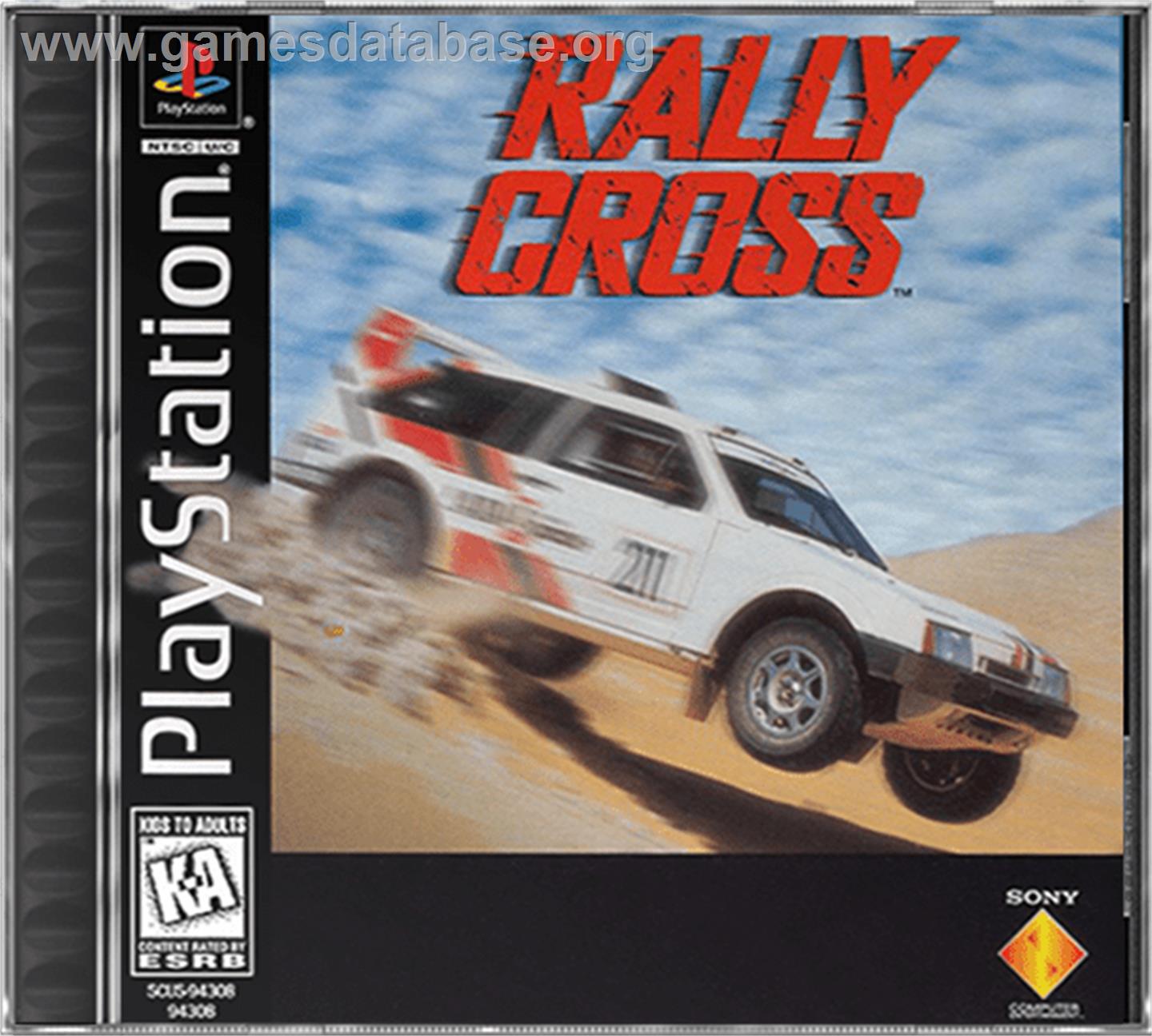 Rally Cross - Sony Playstation - Artwork - Box