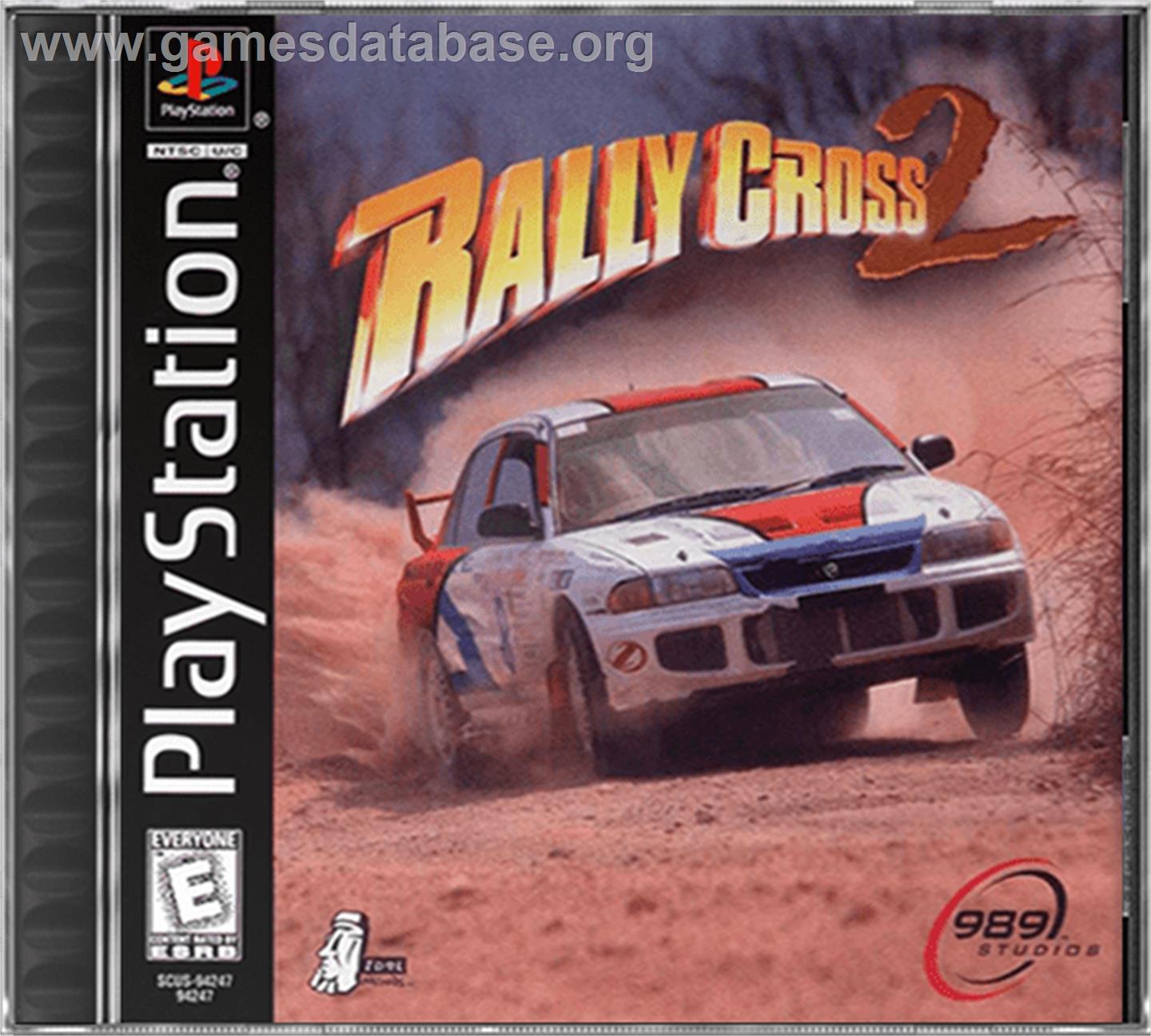 Rally Cross 2 - Sony Playstation - Artwork - Box