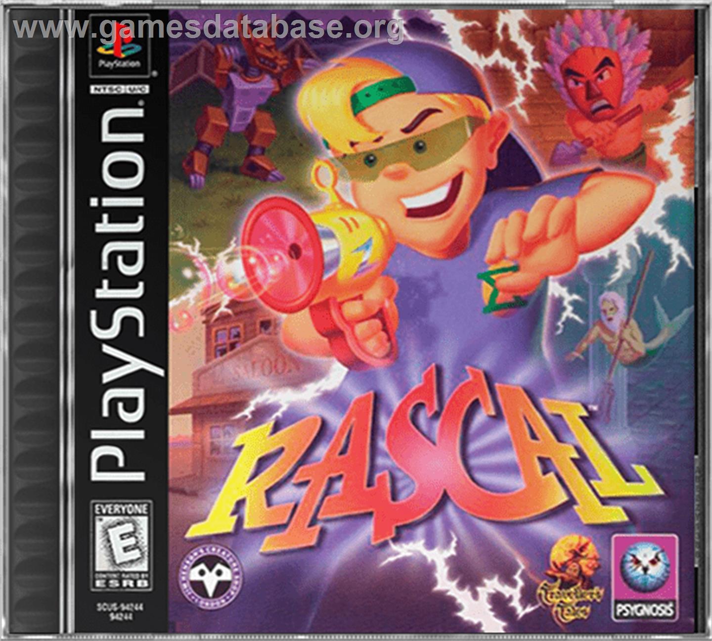 Rascal - Sony Playstation - Artwork - Box