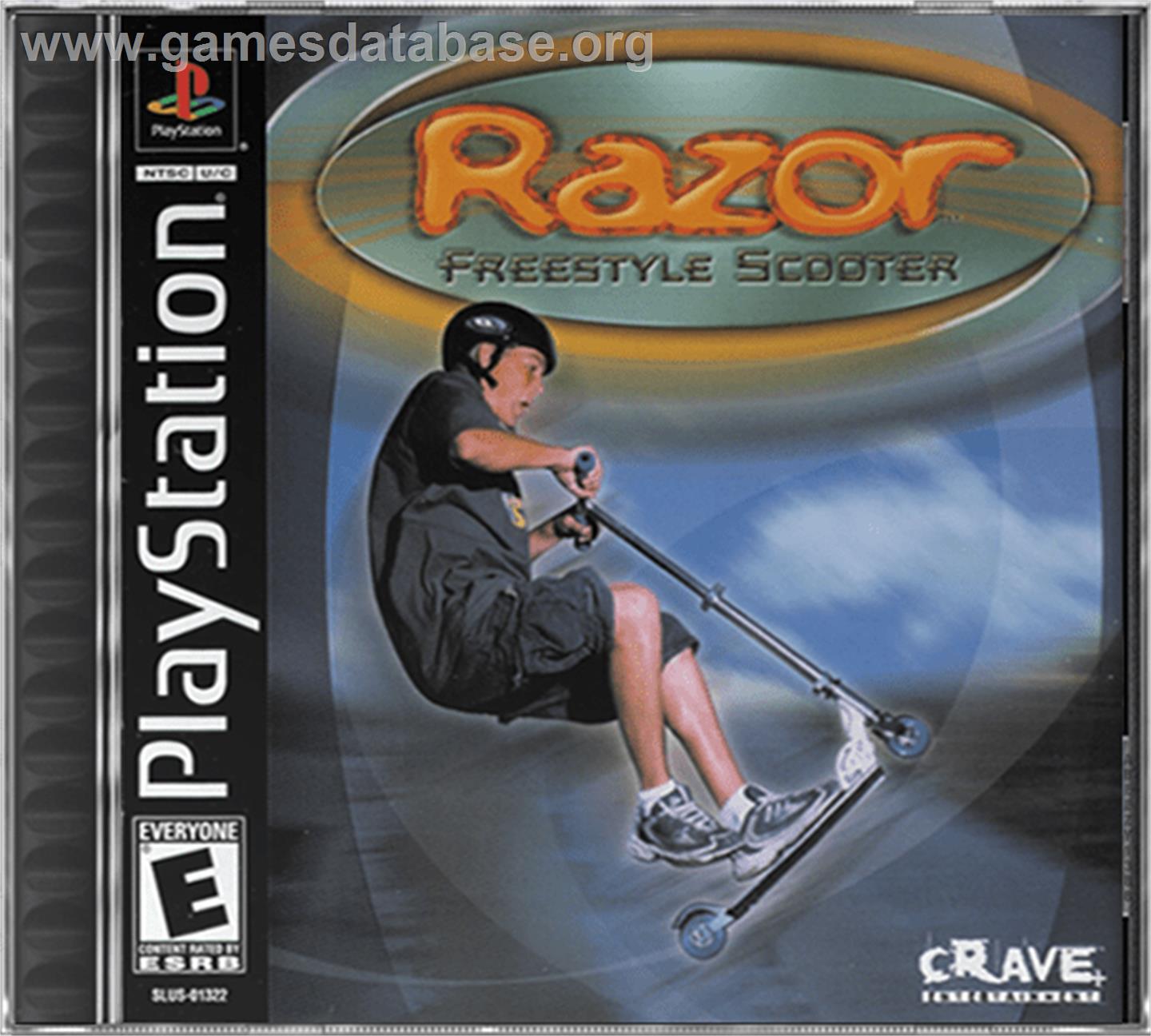 Razor Freestyle Scooter - Sony Playstation - Artwork - Box