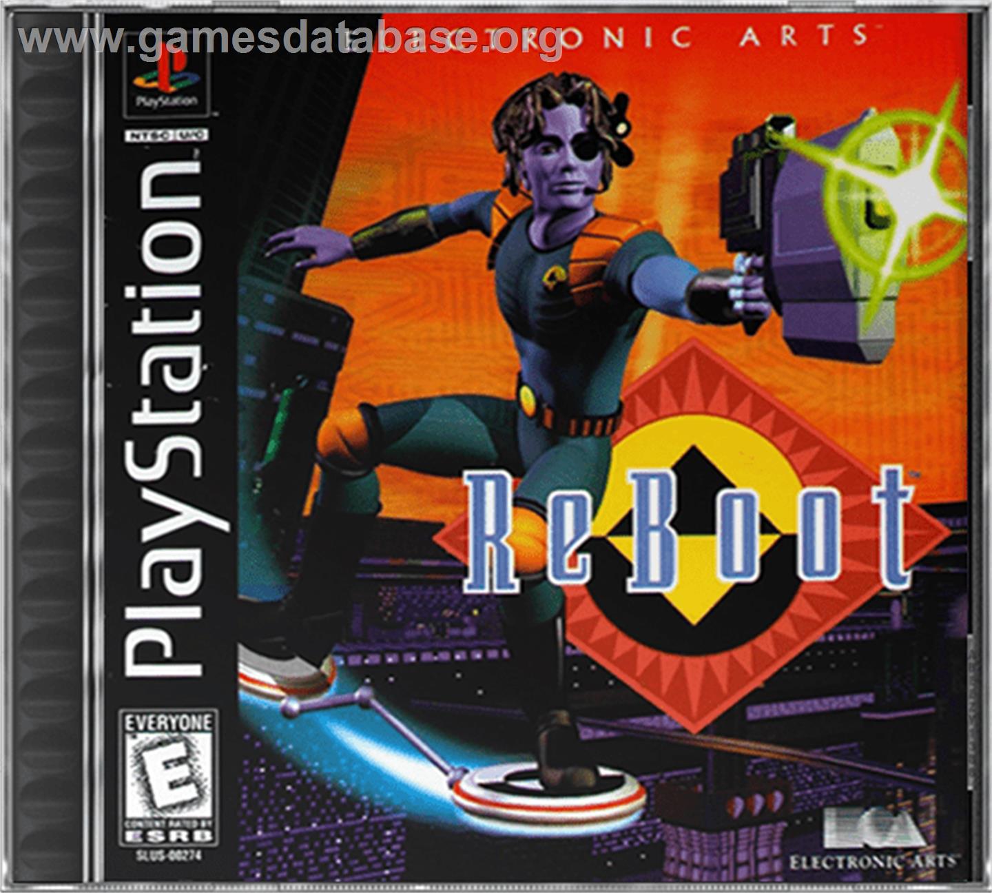 ReBoot - Sony Playstation - Artwork - Box