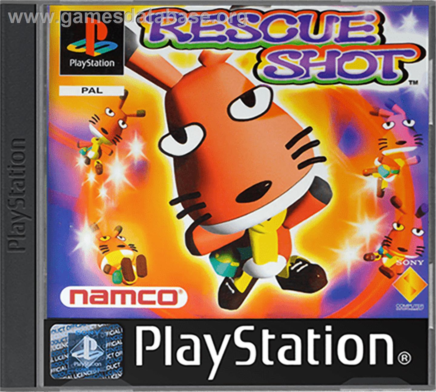 Rescue Shot - Sony Playstation - Artwork - Box