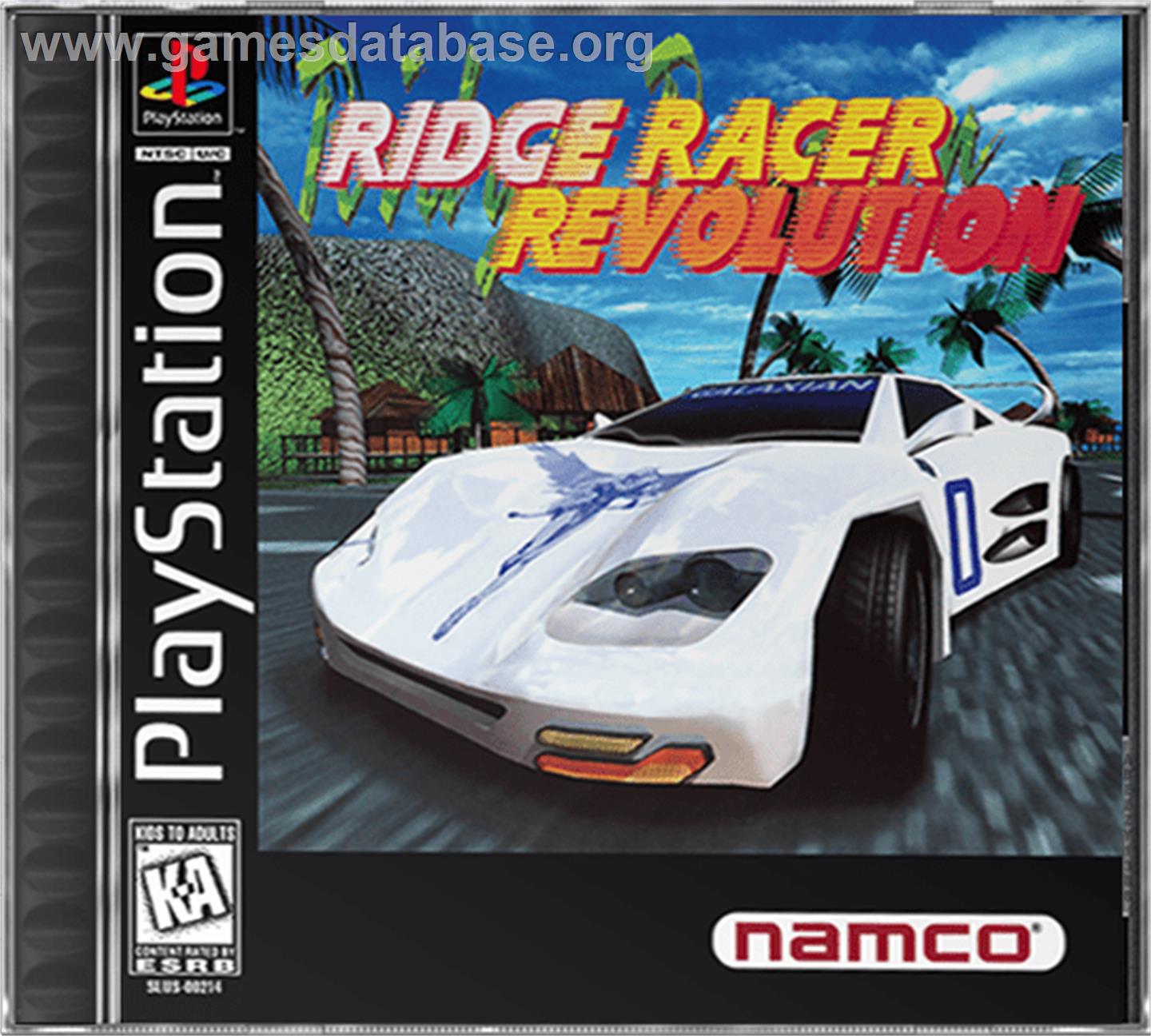 Ridge Racer Revolution - Sony Playstation - Artwork - Box