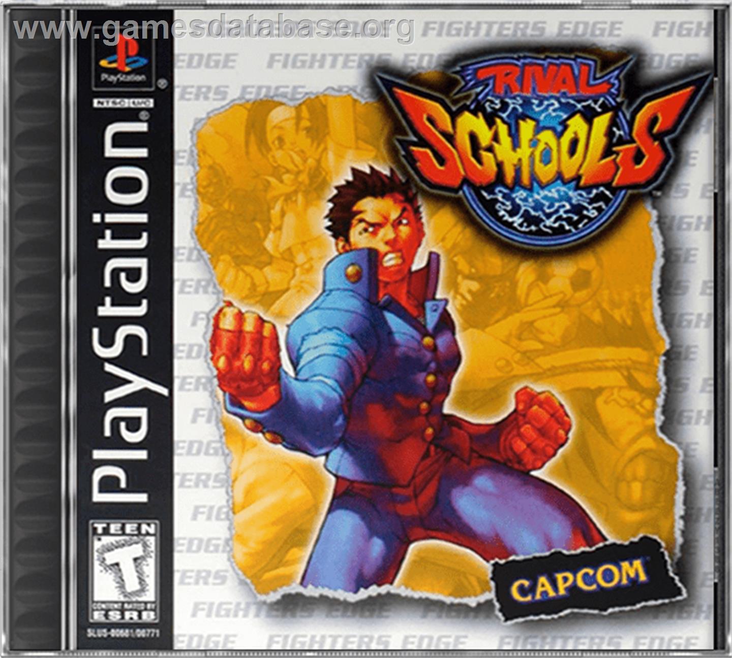 Rival Schools: United by Fate - Sony Playstation - Artwork - Box