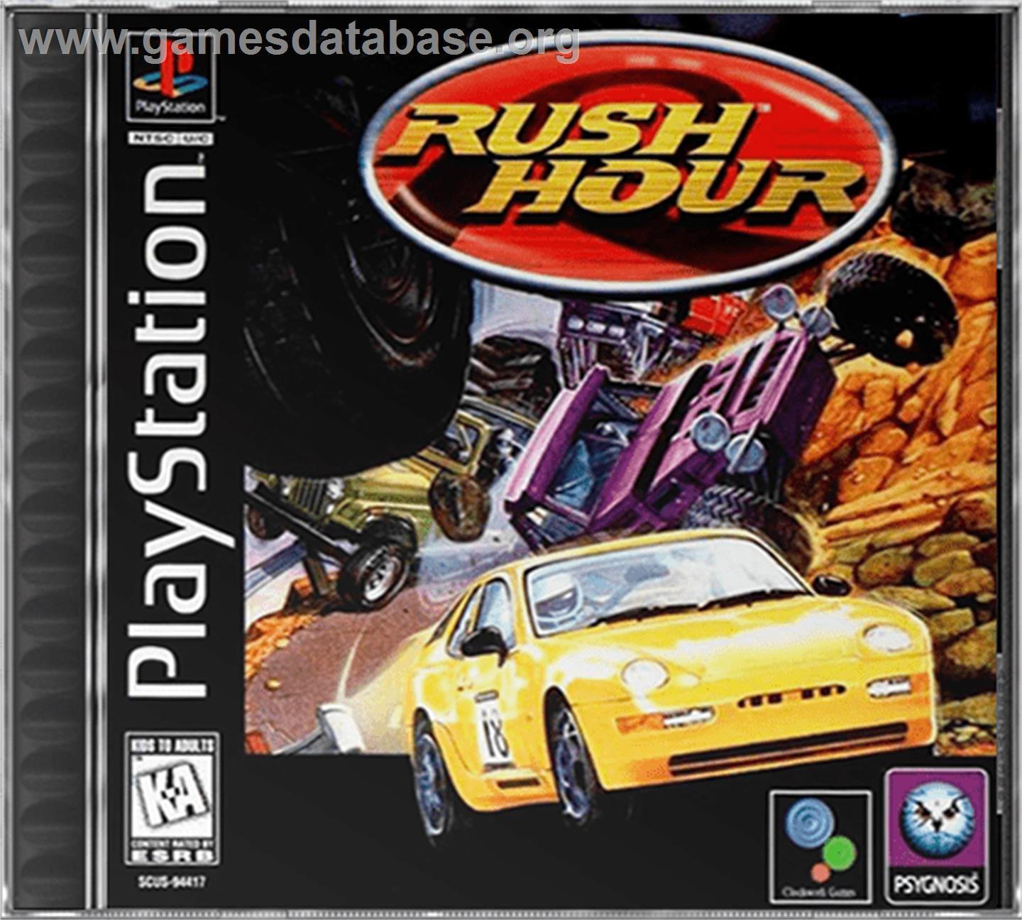 Rush Hour - Sony Playstation - Artwork - Box