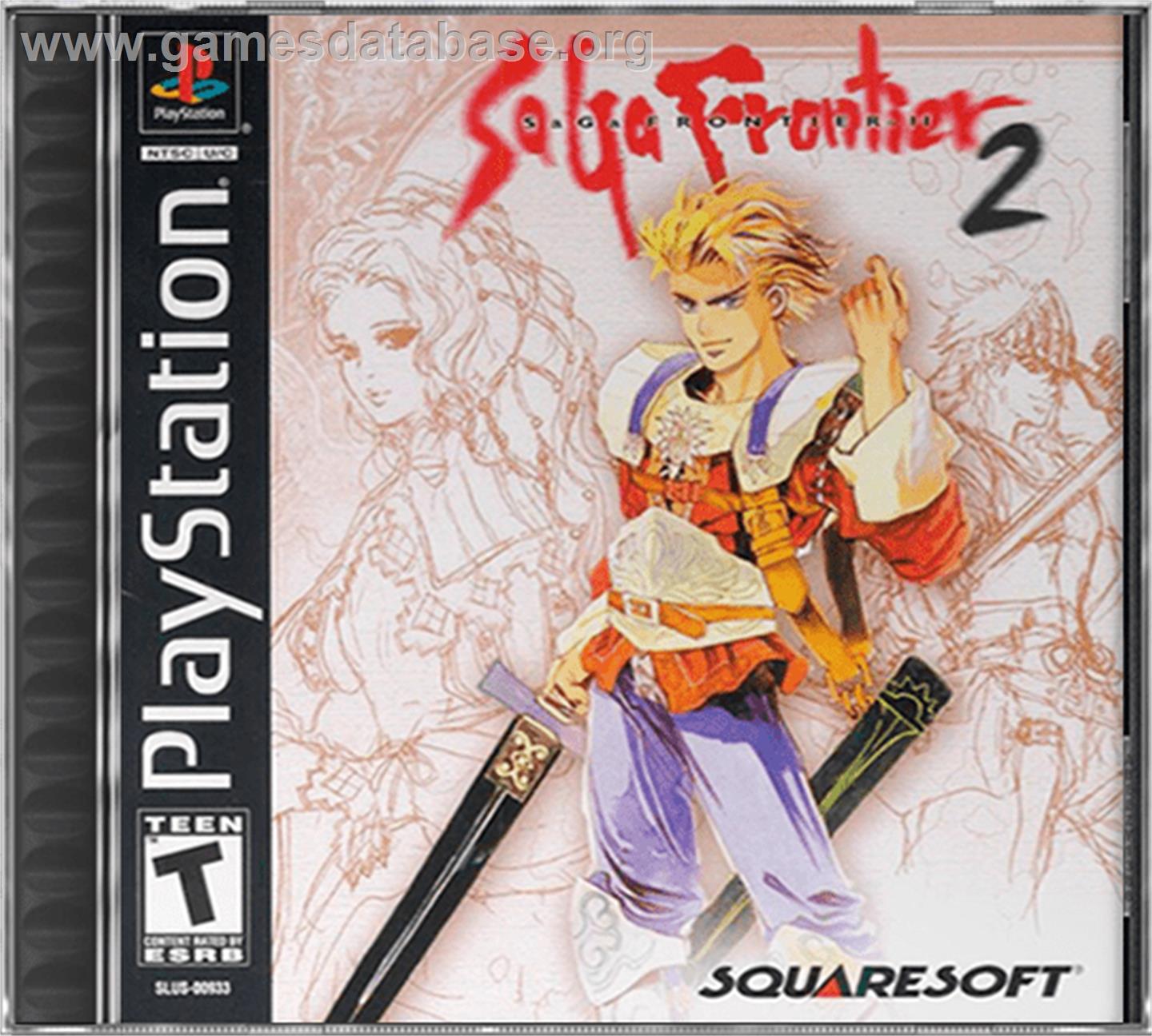 Saga Frontier 2 - Sony Playstation - Artwork - Box