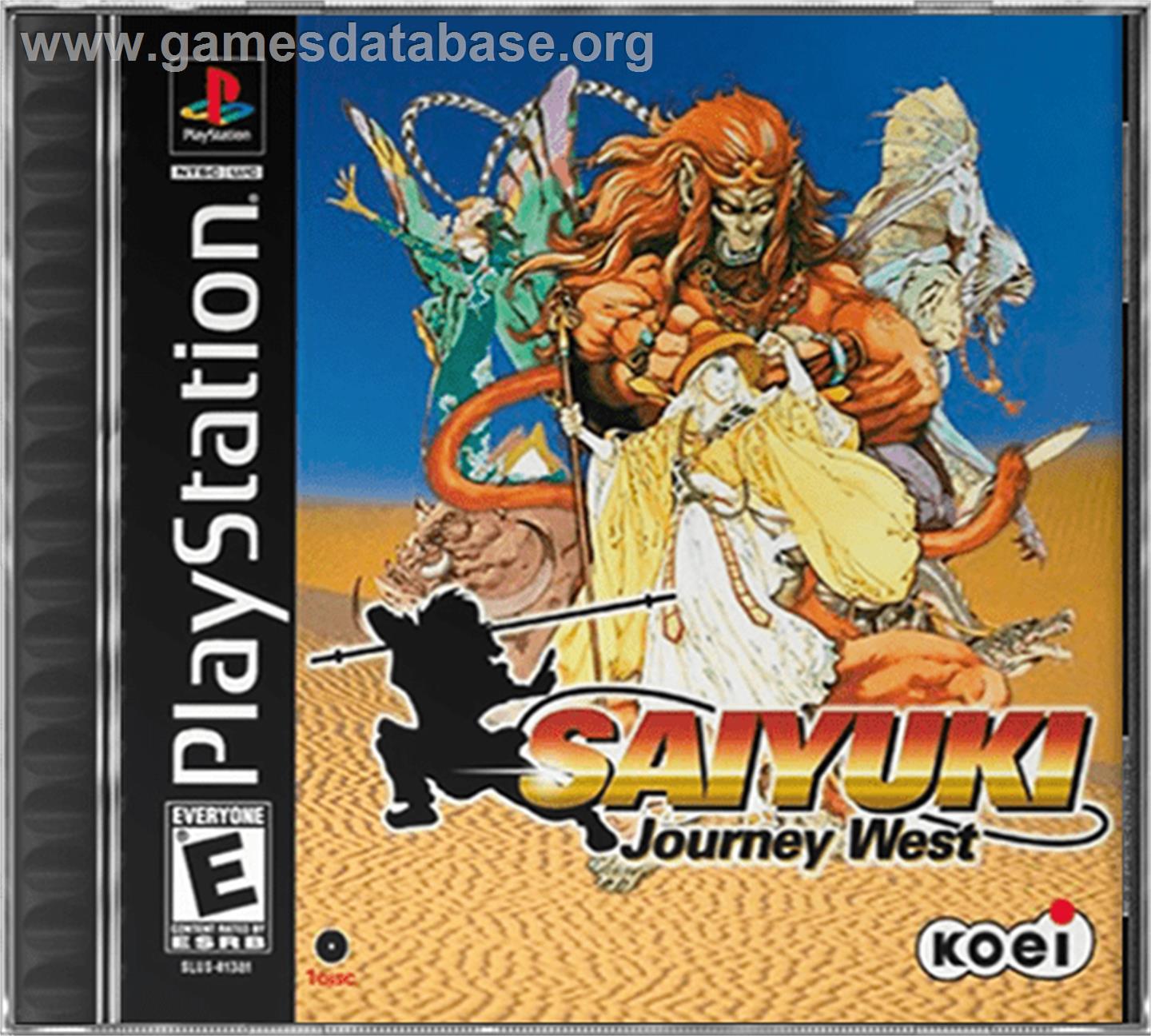 Saiyuki: Journey West - Sony Playstation - Artwork - Box
