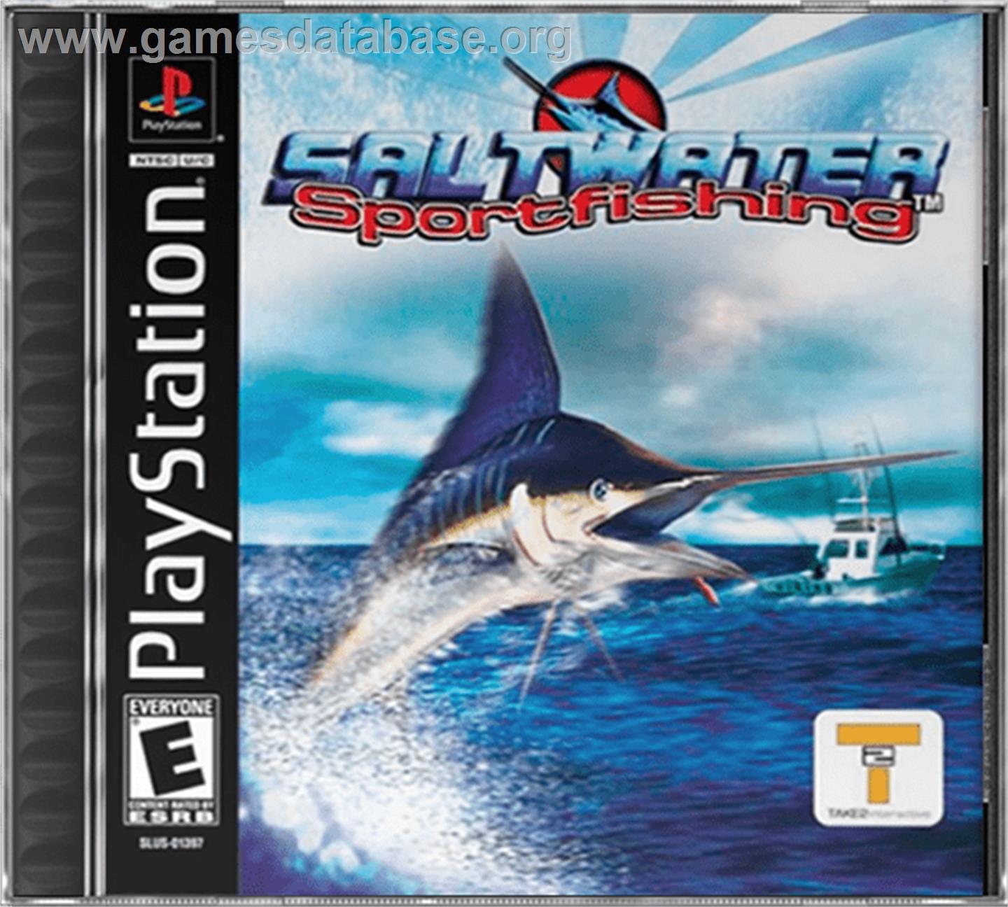 Saltwater Sportfishing - Sony Playstation - Artwork - Box