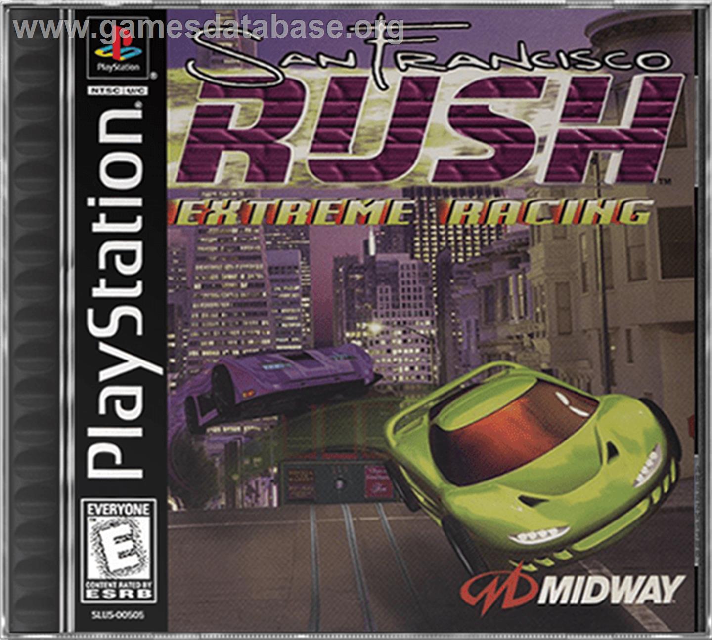 San Francisco Rush: Extreme Racing - Sony Playstation - Artwork - Box