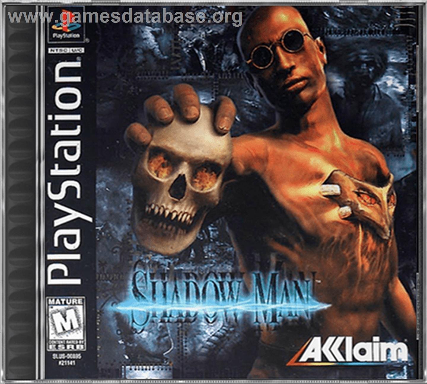 Shadow Man - Sony Playstation - Artwork - Box