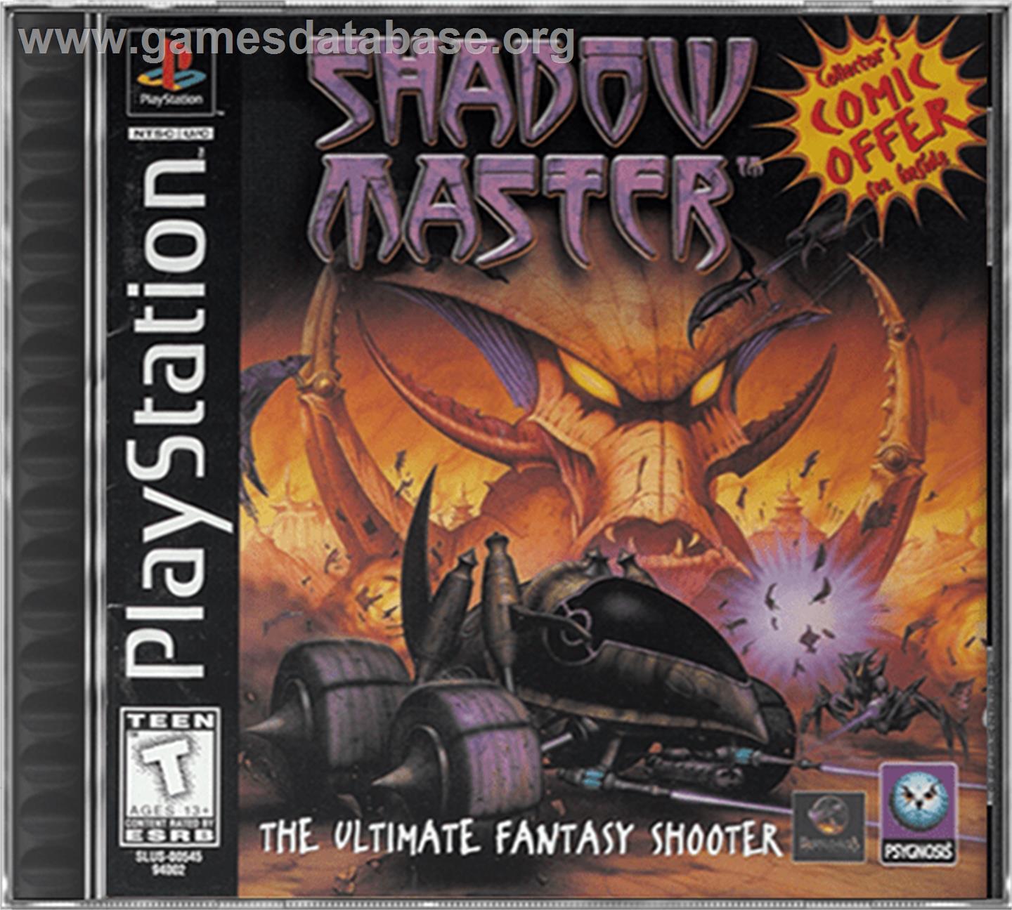 Shadow Master - Sony Playstation - Artwork - Box