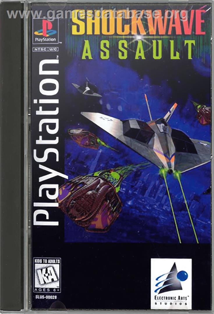 Shockwave Assault - Sony Playstation - Artwork - Box