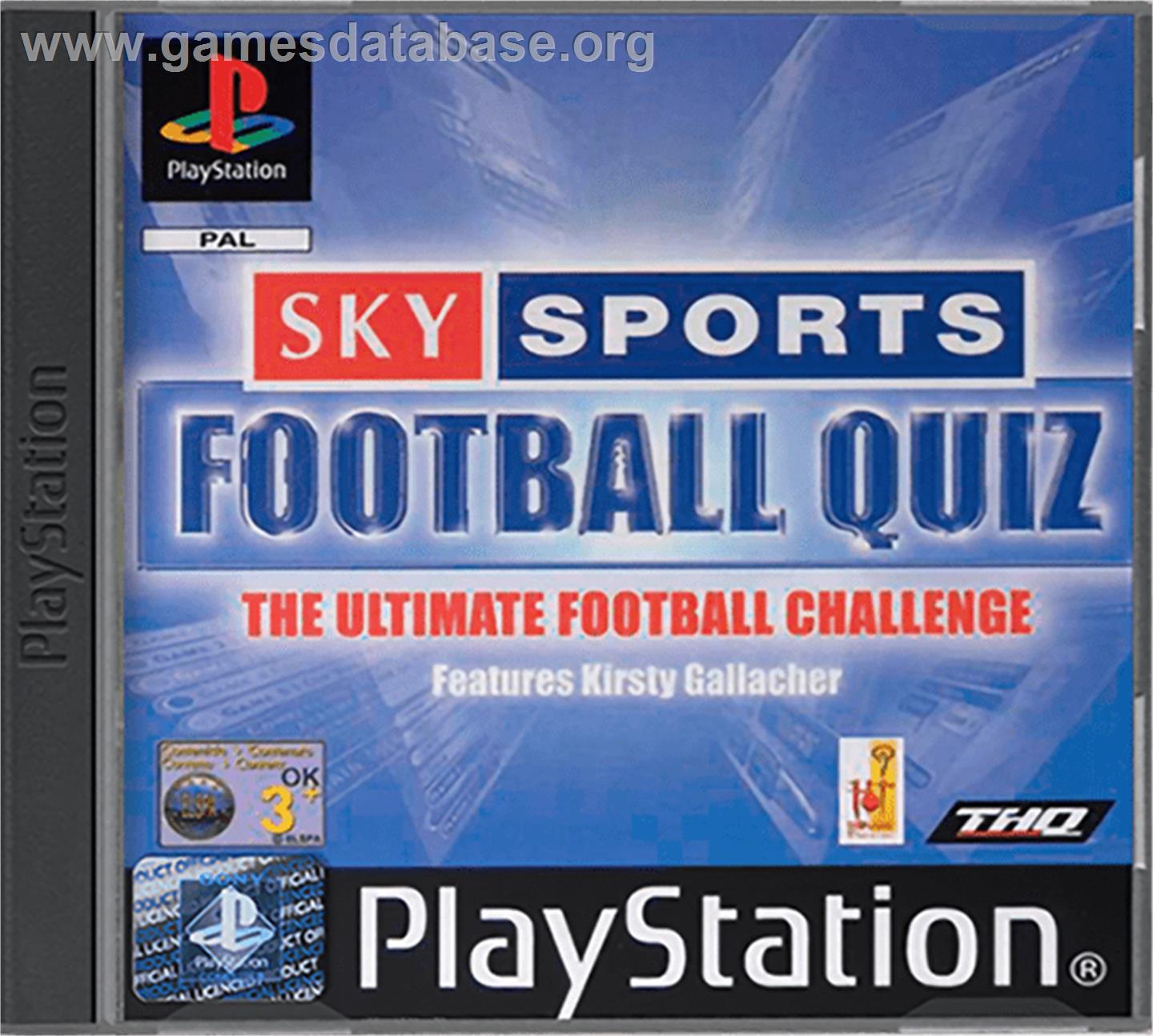 Sky Sports Football Quiz - Sony Playstation - Artwork - Box