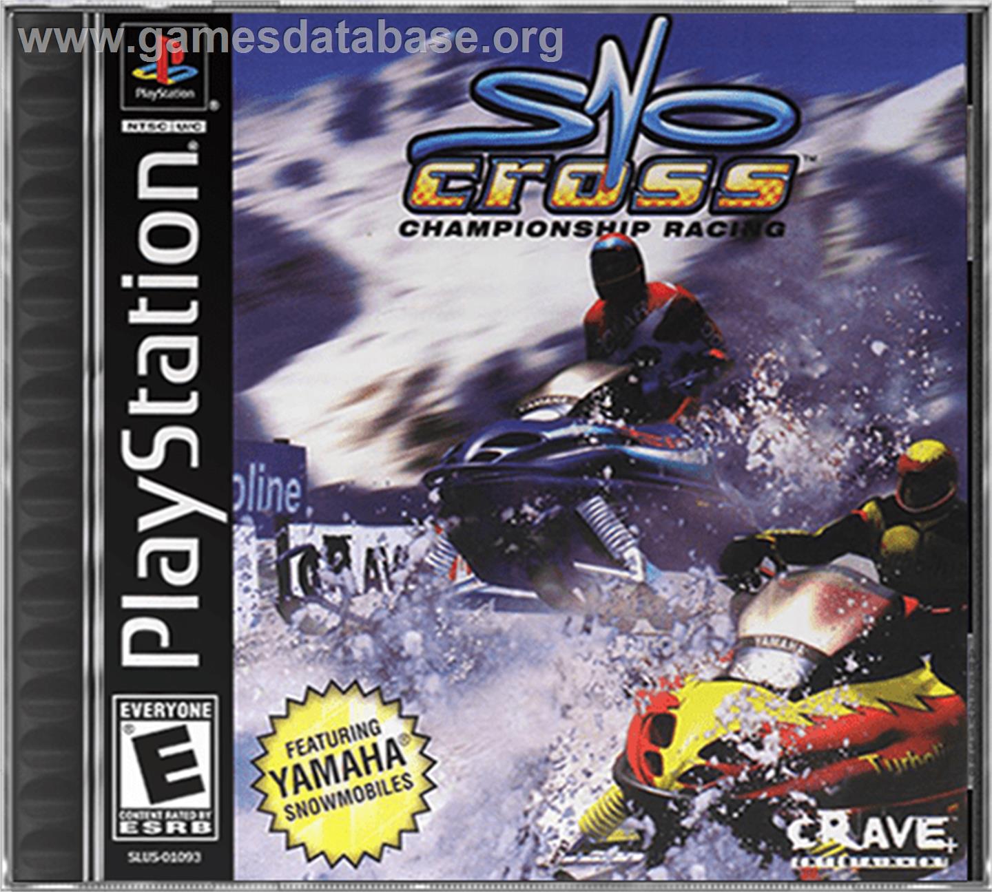 Sno-Cross Championship Racing - Sony Playstation - Artwork - Box