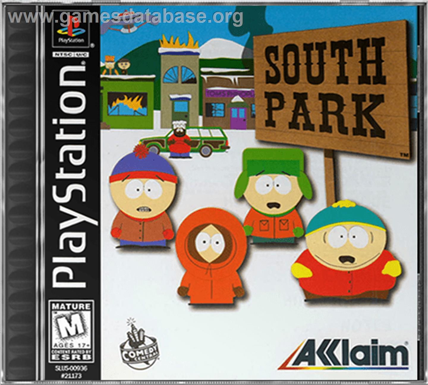 South Park - Sony Playstation - Artwork - Box