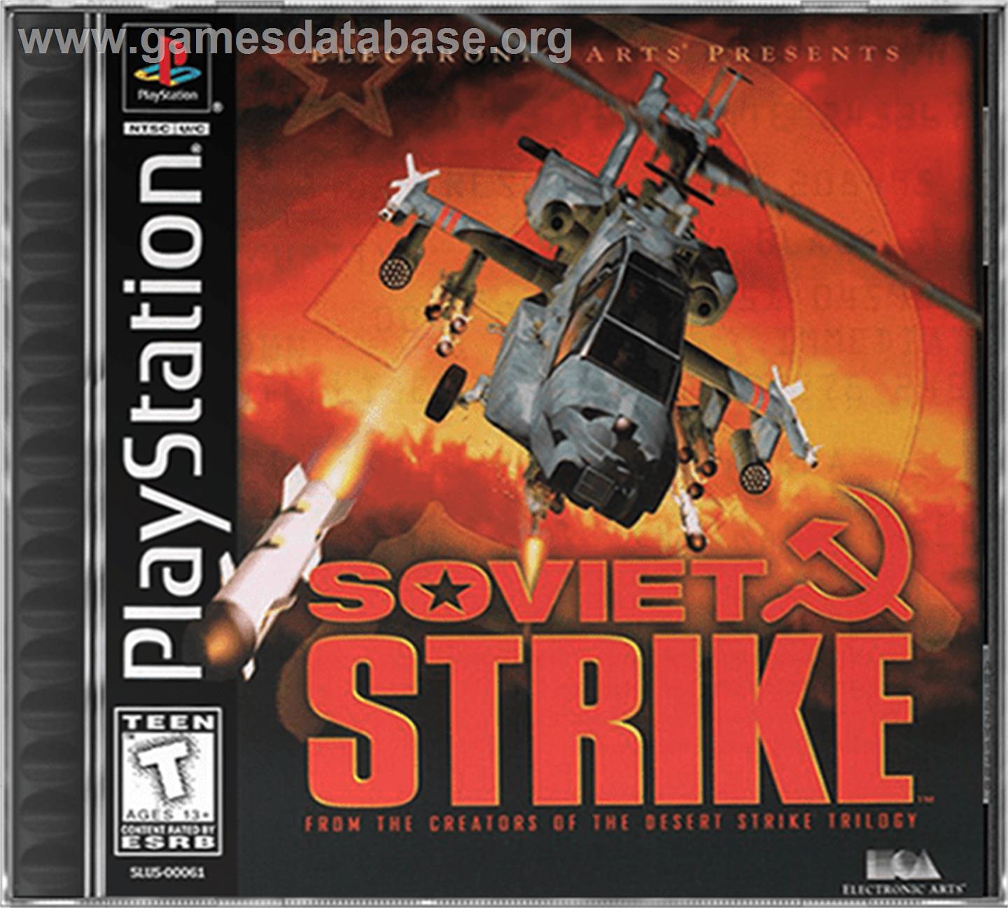 Soviet Strike - Sony Playstation - Artwork - Box