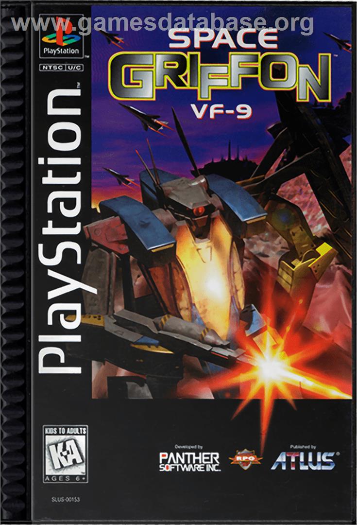 Space Griffon VF-9 - Sony Playstation - Artwork - Box