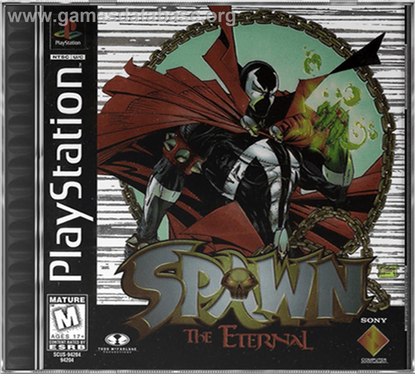 Spawn: The Eternal - Sony Playstation - Artwork - Box