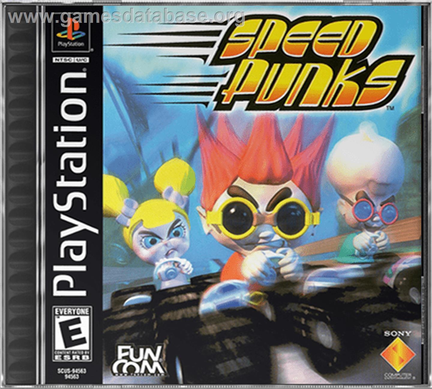 Speed Punks - Sony Playstation - Artwork - Box