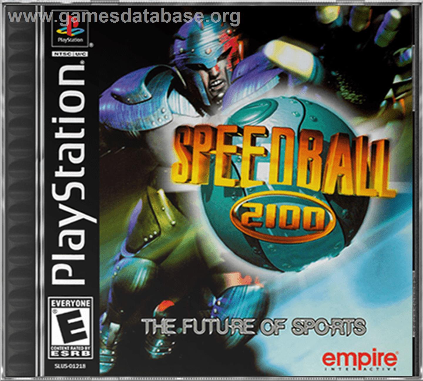 Speedball 2100 - Sony Playstation - Artwork - Box