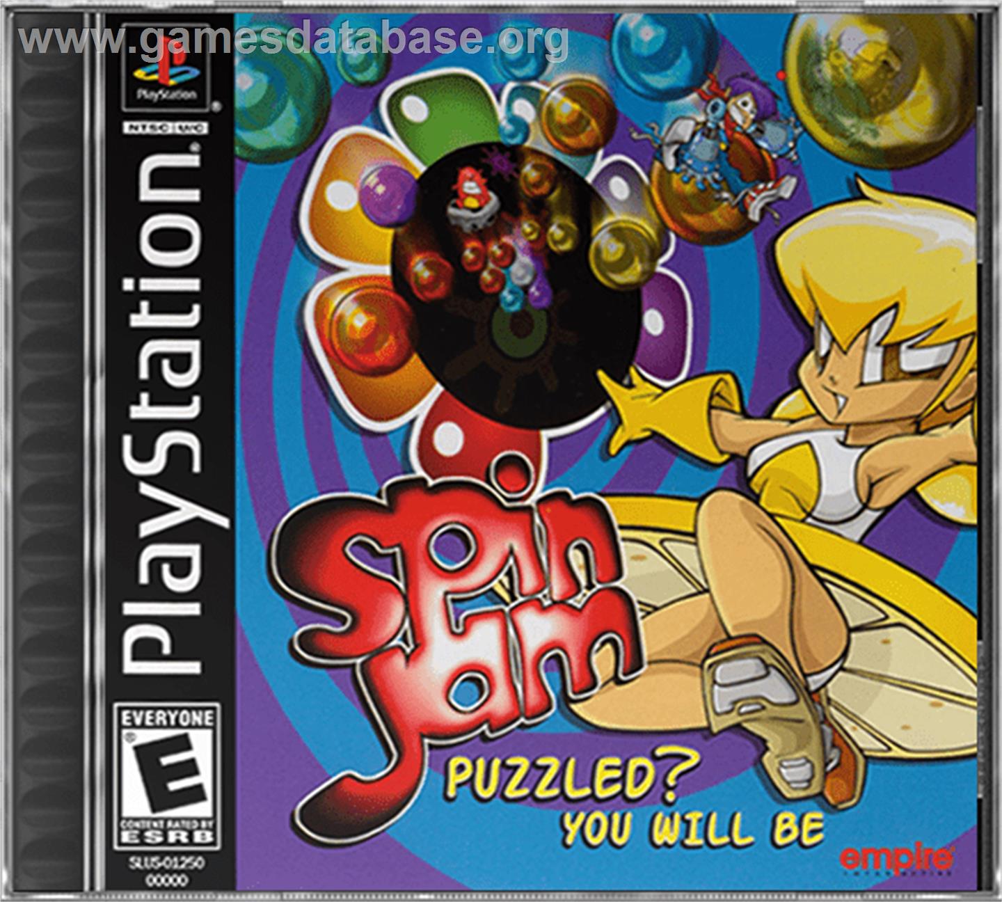 Spin Jam - Sony Playstation - Artwork - Box
